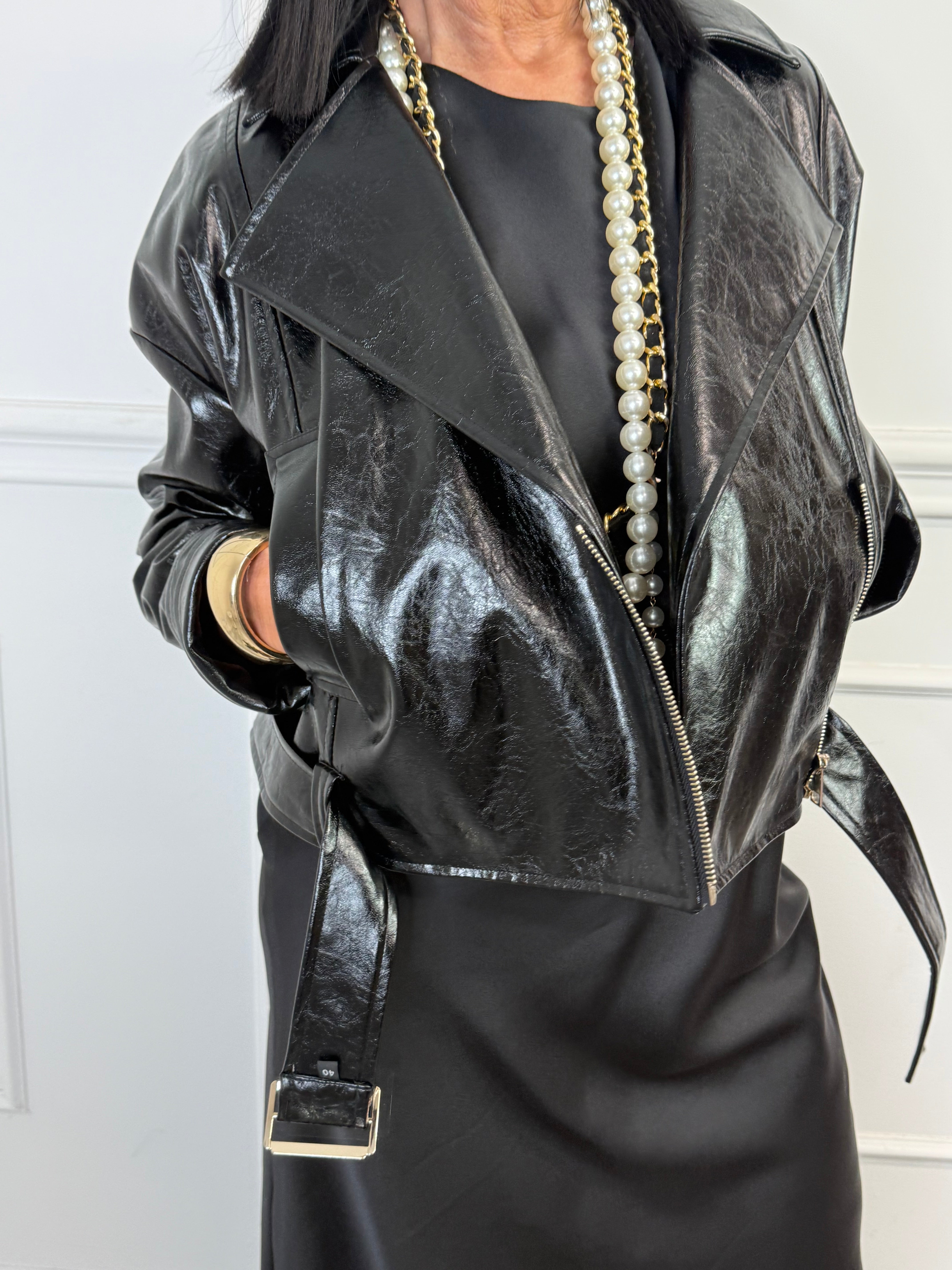 Giubbino Biker Nero LiuJo