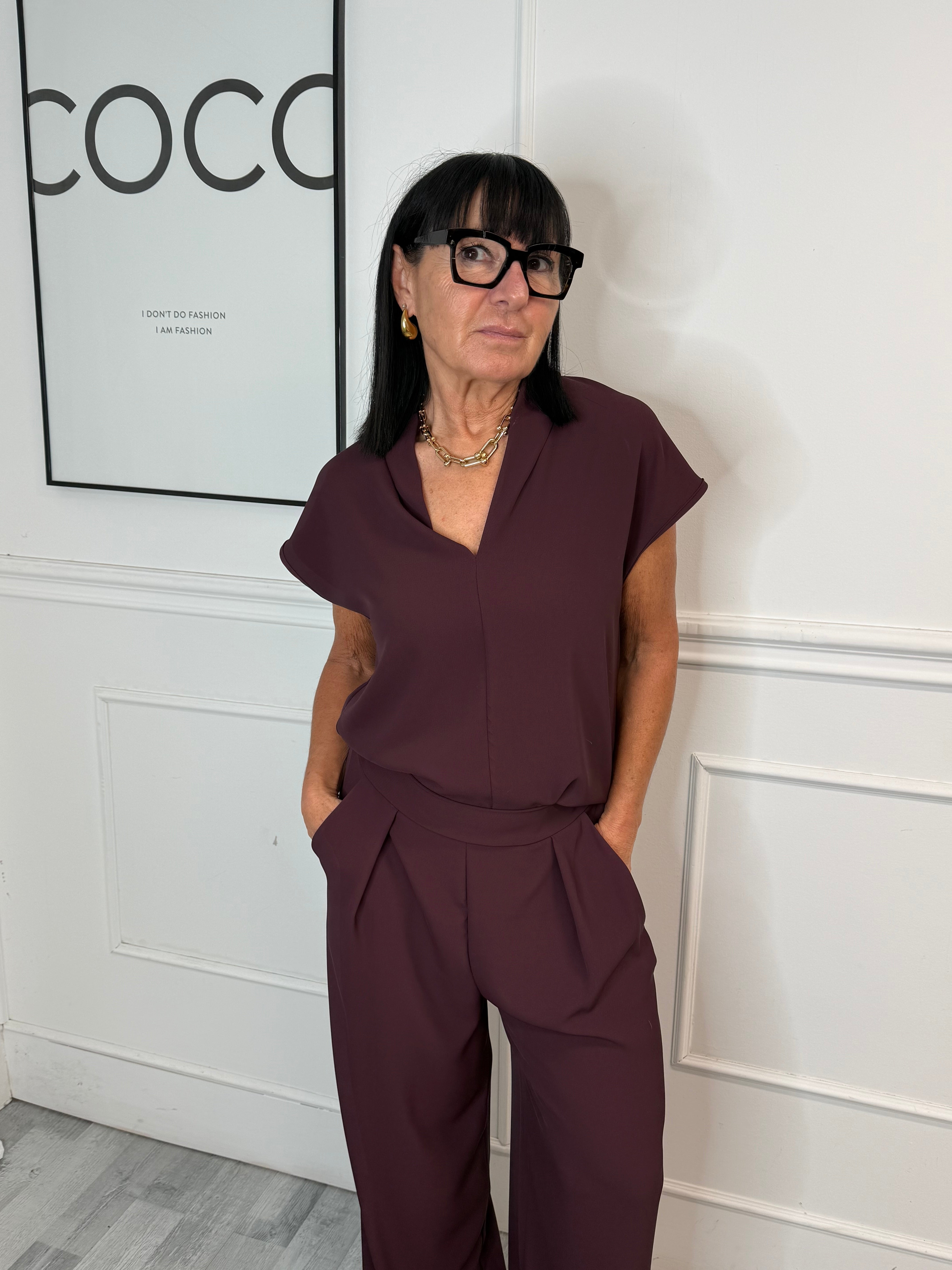 Completo Vulcano Bordeaux