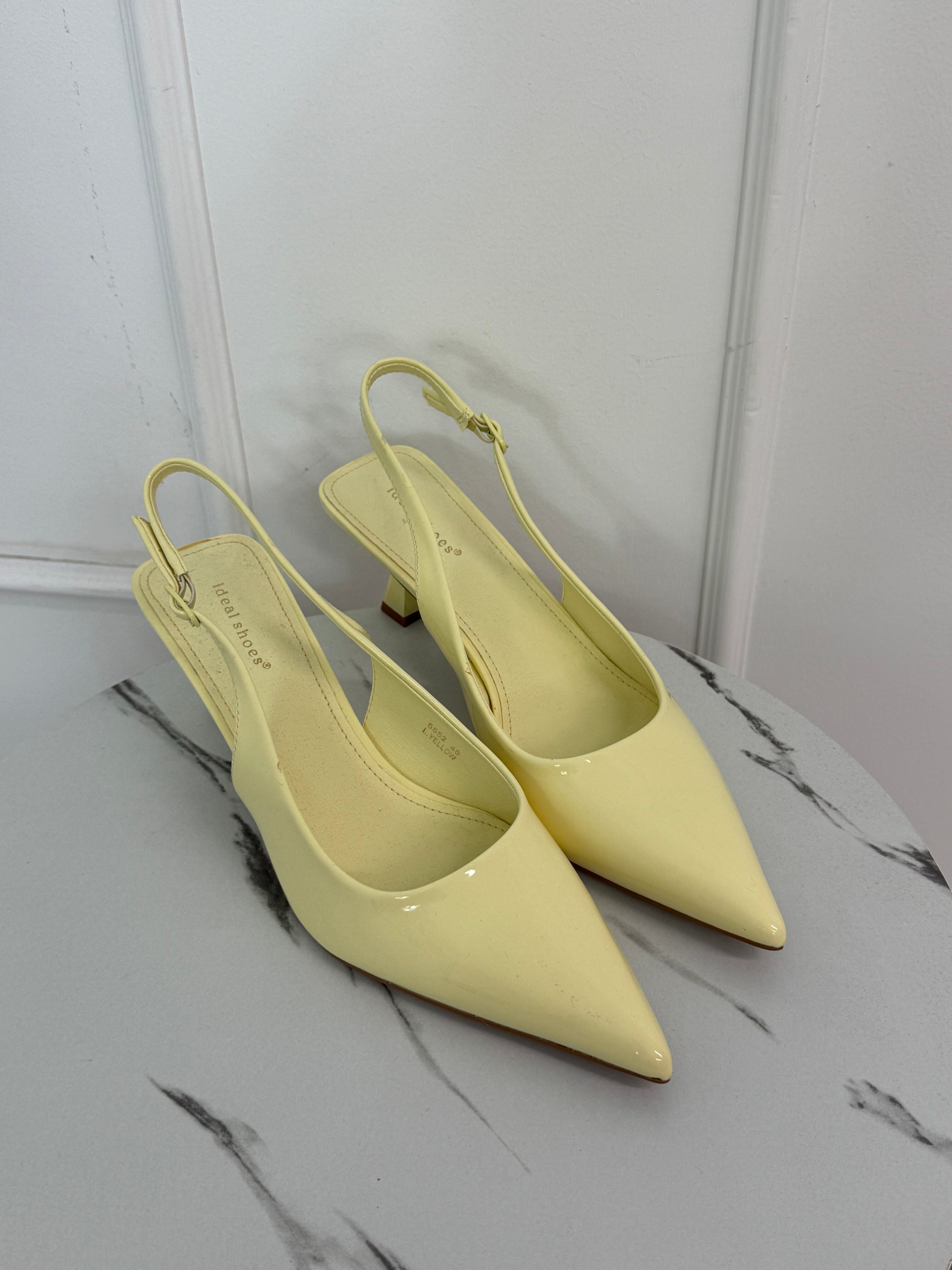 Slingback Color Giallo