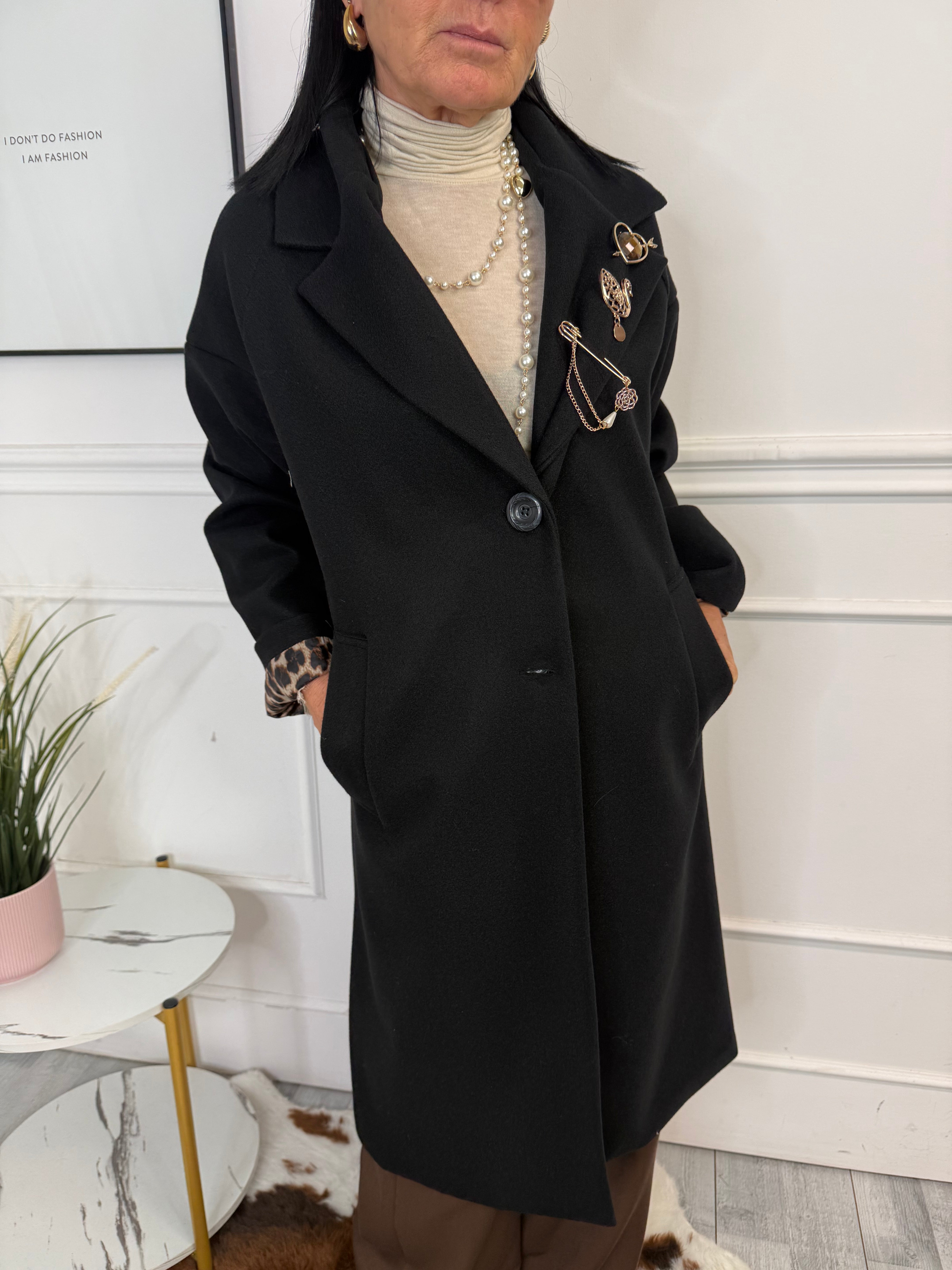 Cappotto Vogue Nero
