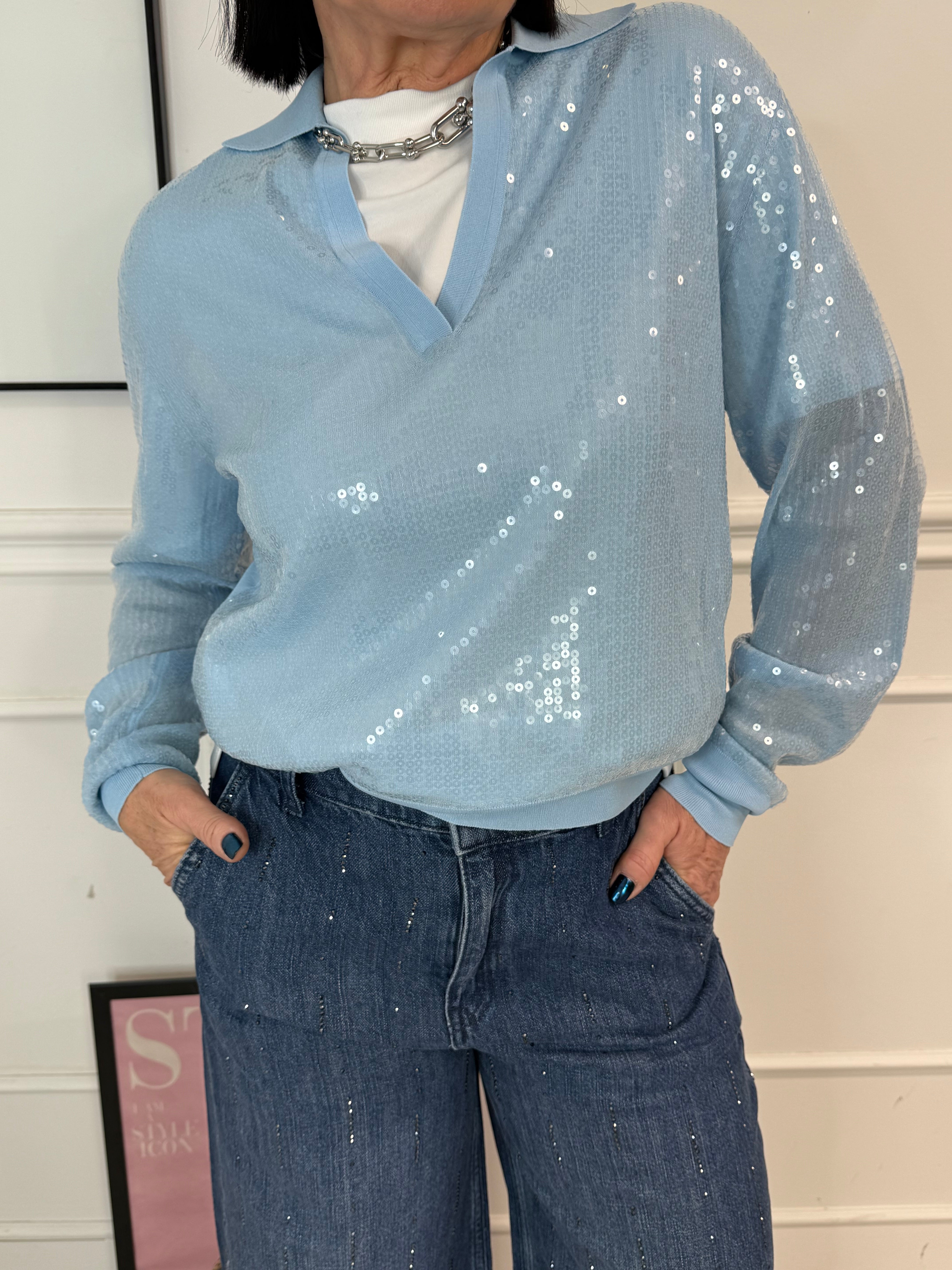 Maglia Paillettes LiuJo