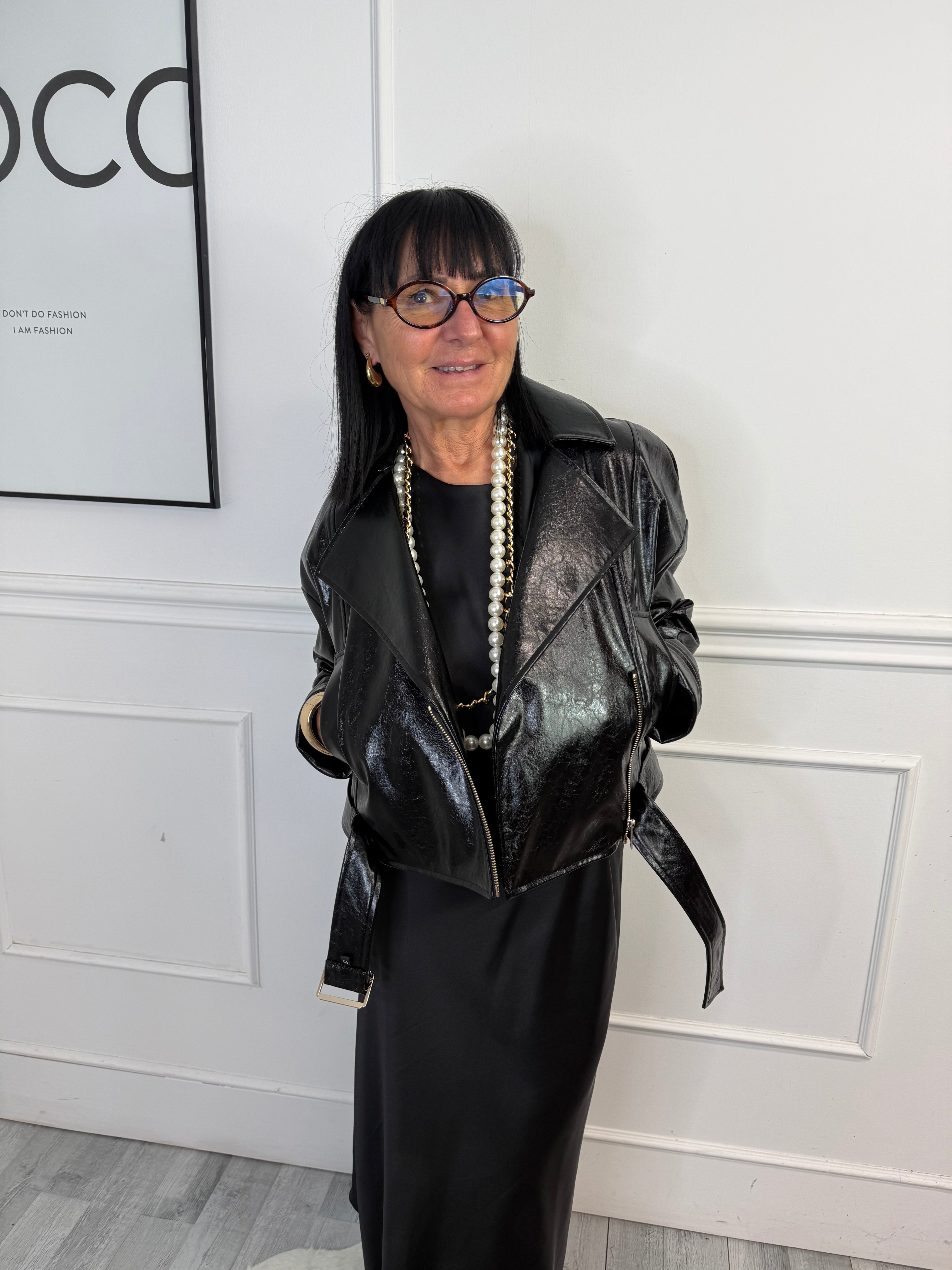 Giubbino Biker Nero LiuJo