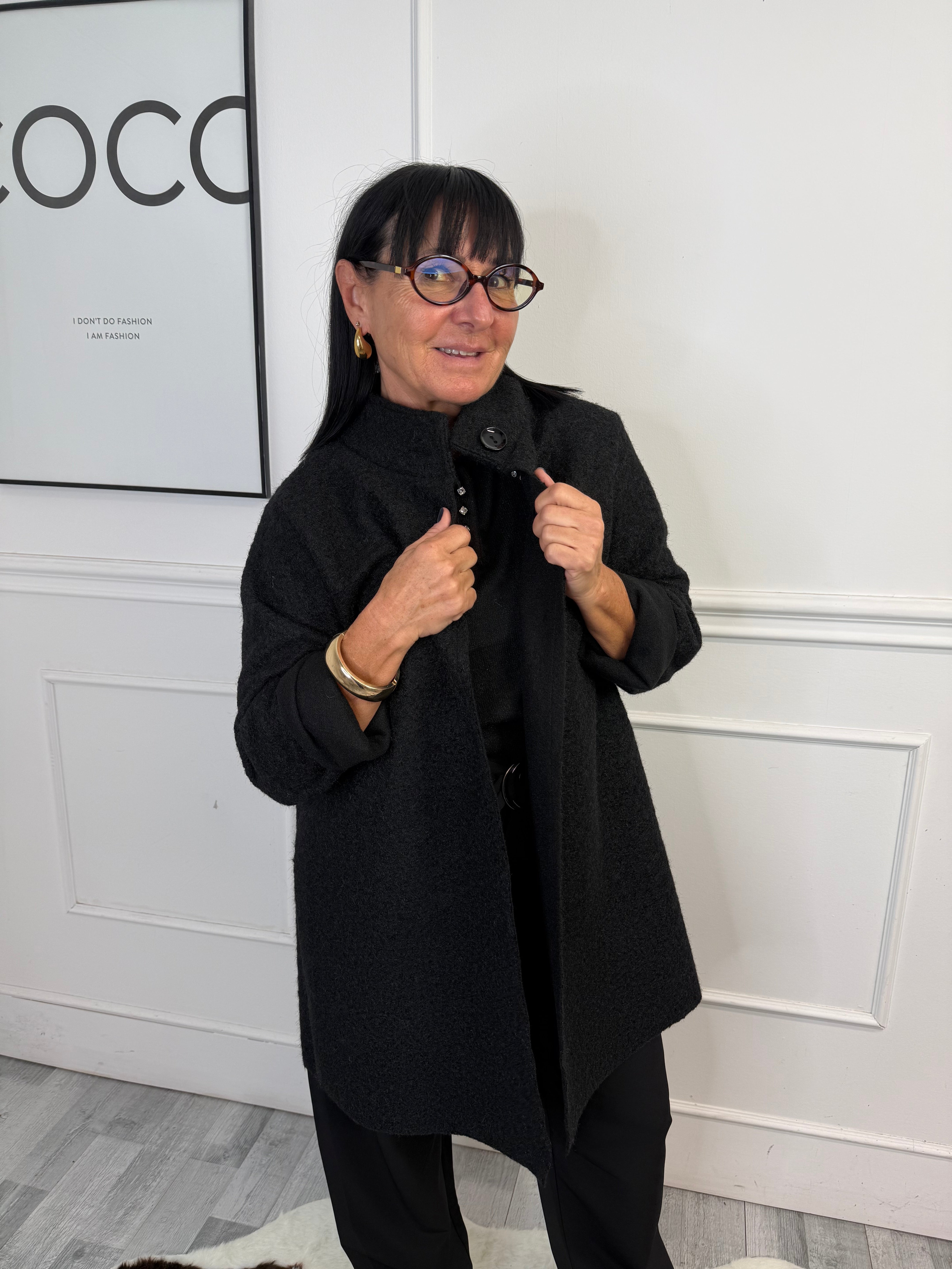 Cappottino Glam Nero