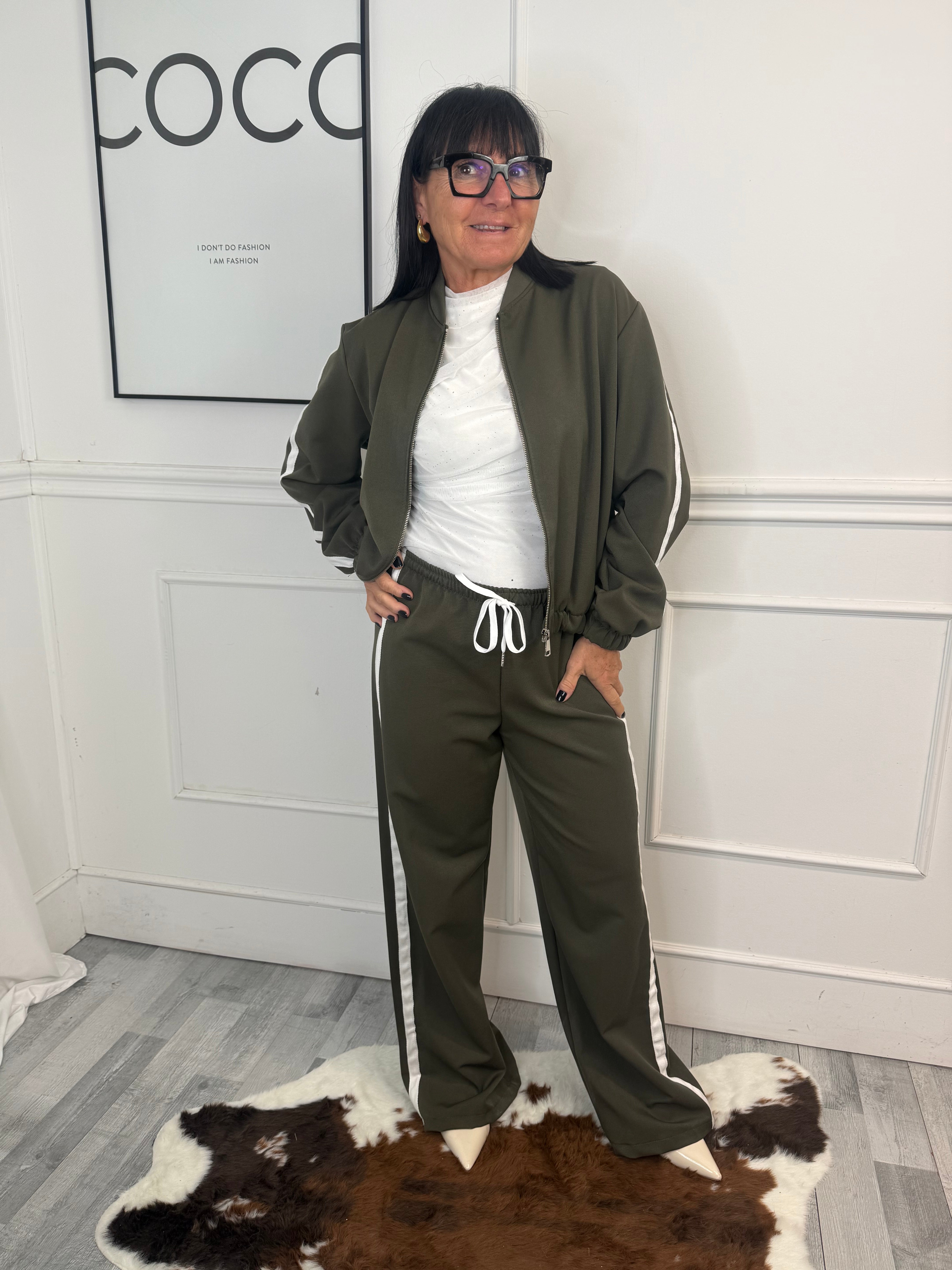 Tuta Jogger Verde Militare