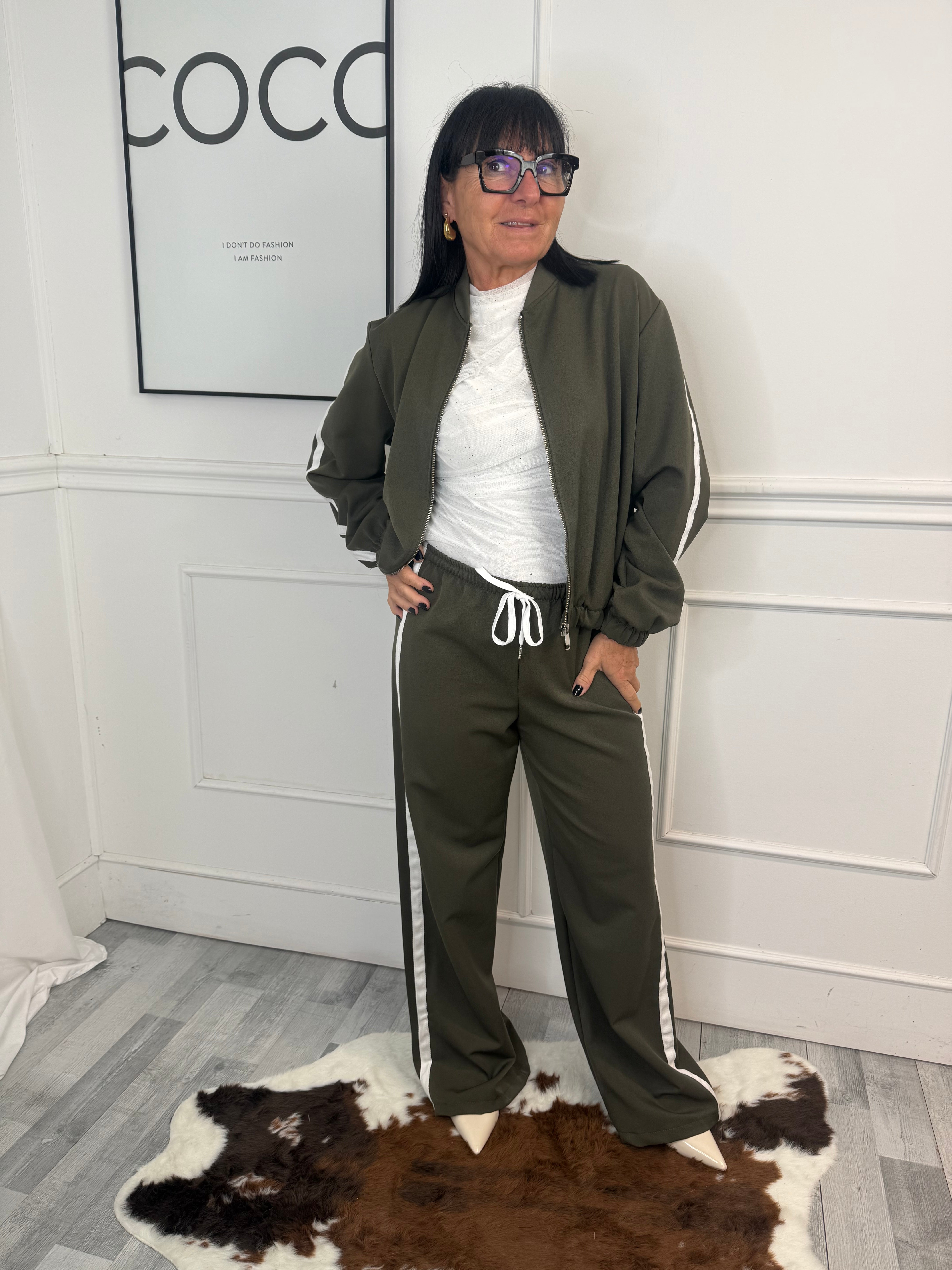 Tuta Jogger Verde Militare