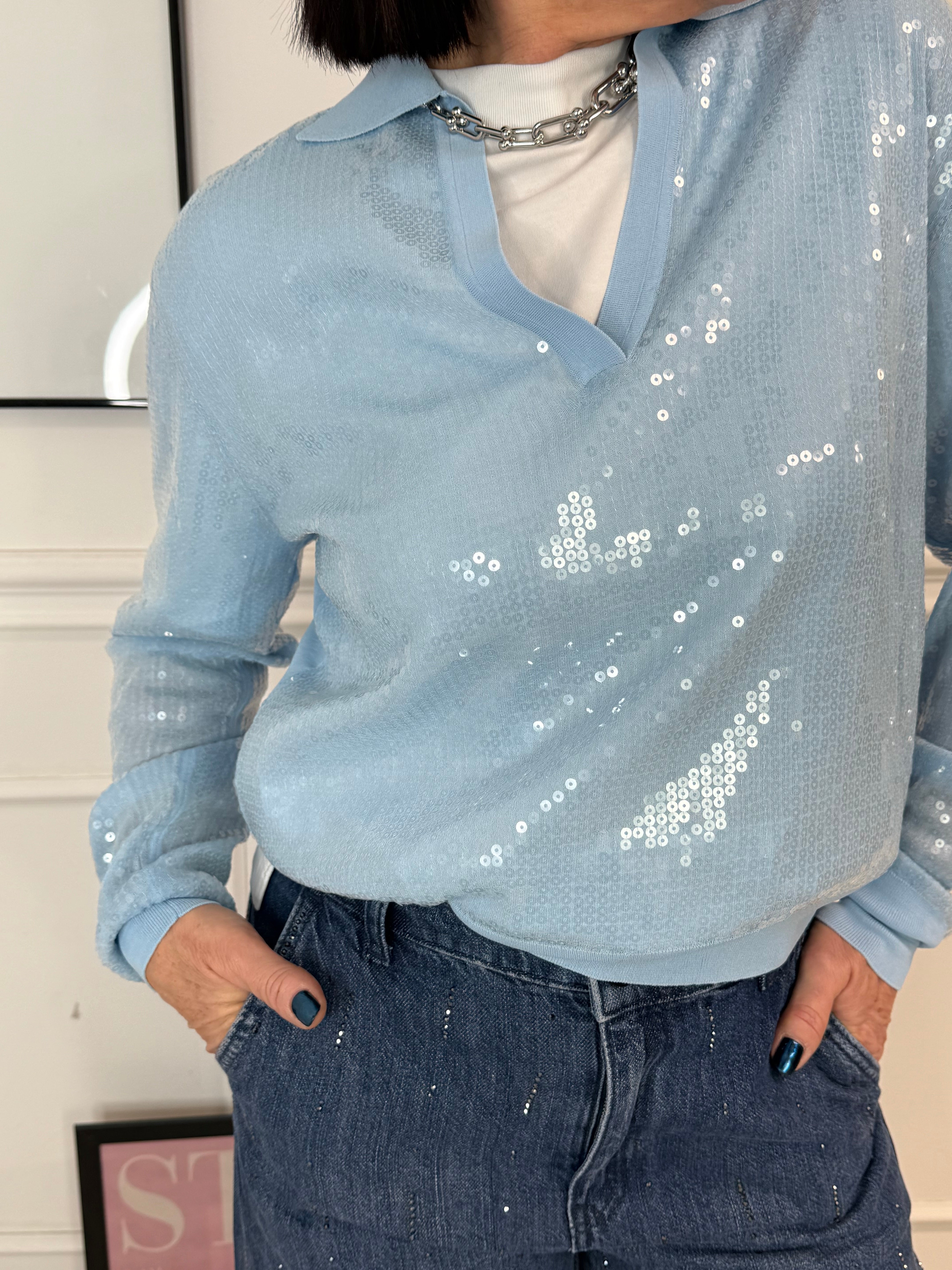 Maglia Paillettes LiuJo