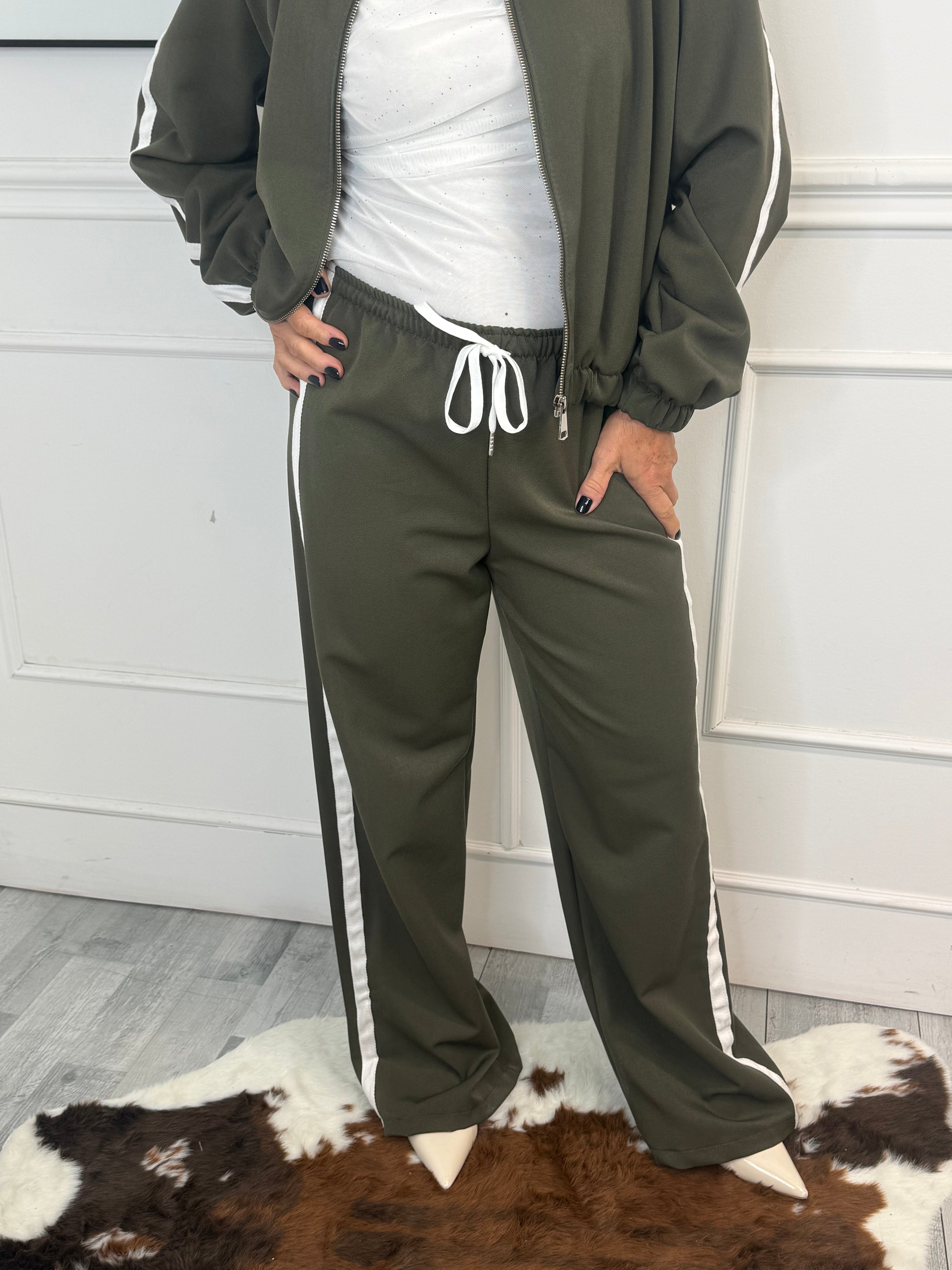 Tuta Jogger Verde Militare