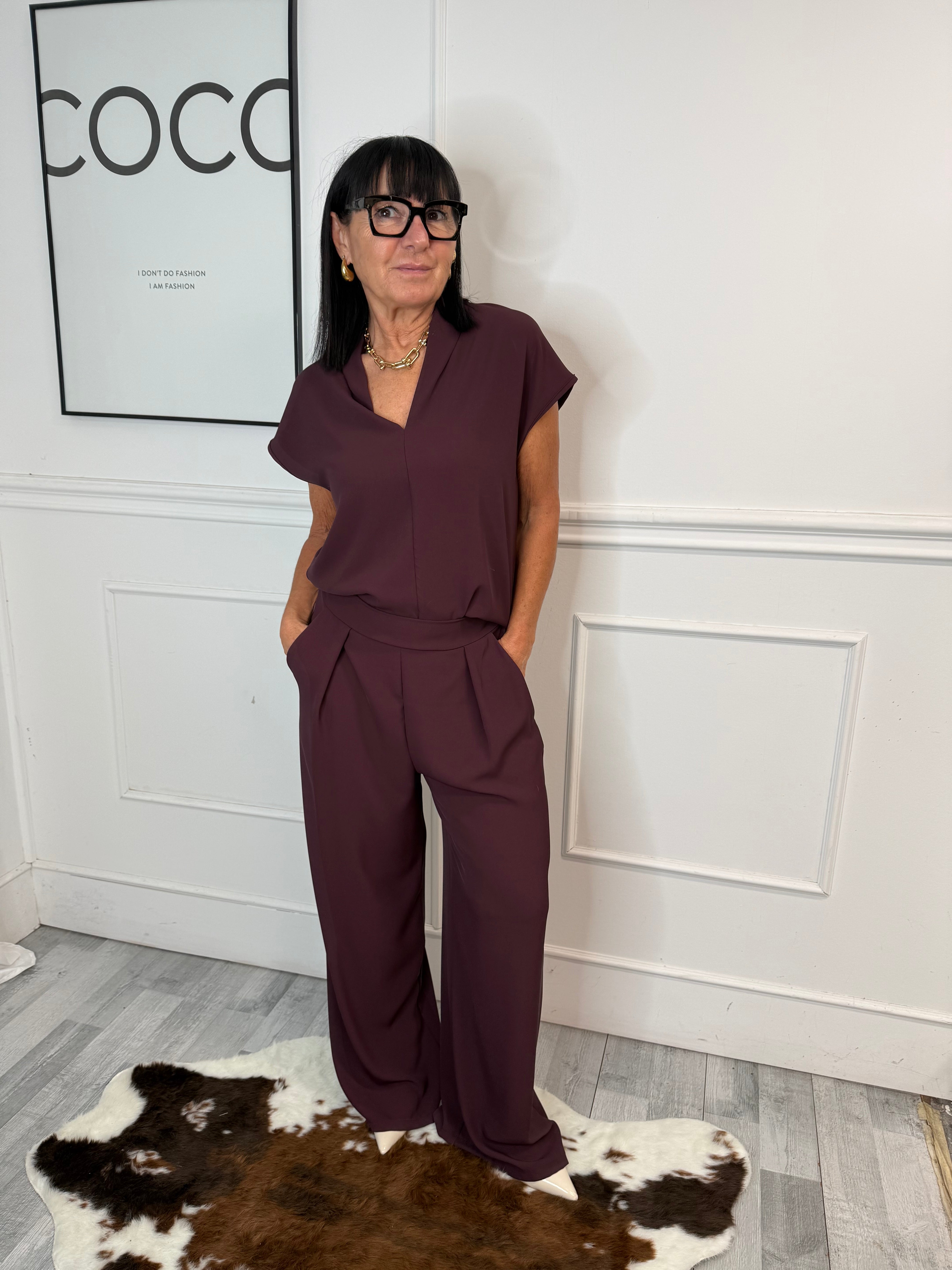 Completo Vulcano Bordeaux