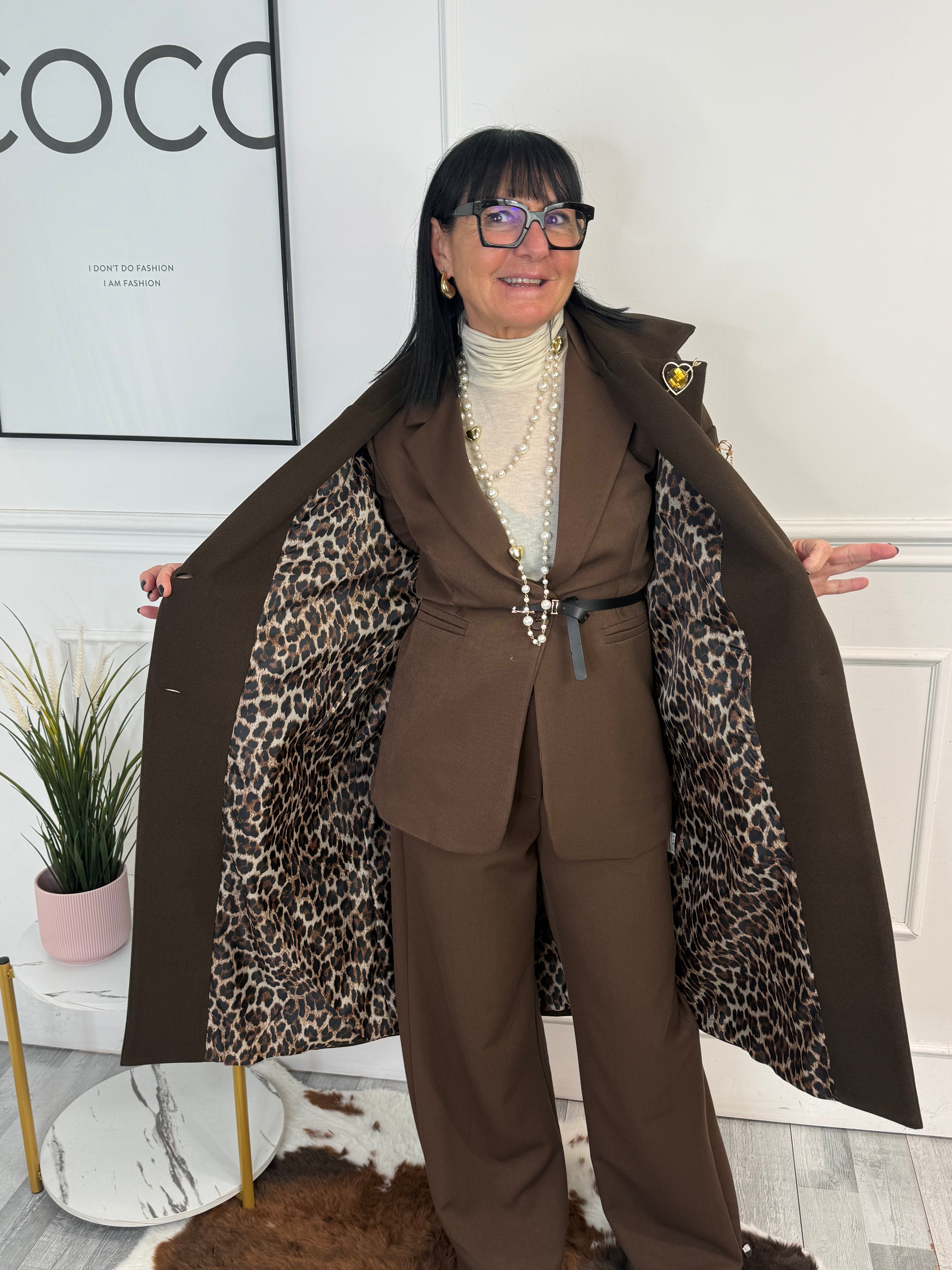 Cappotto Vogue Marrone