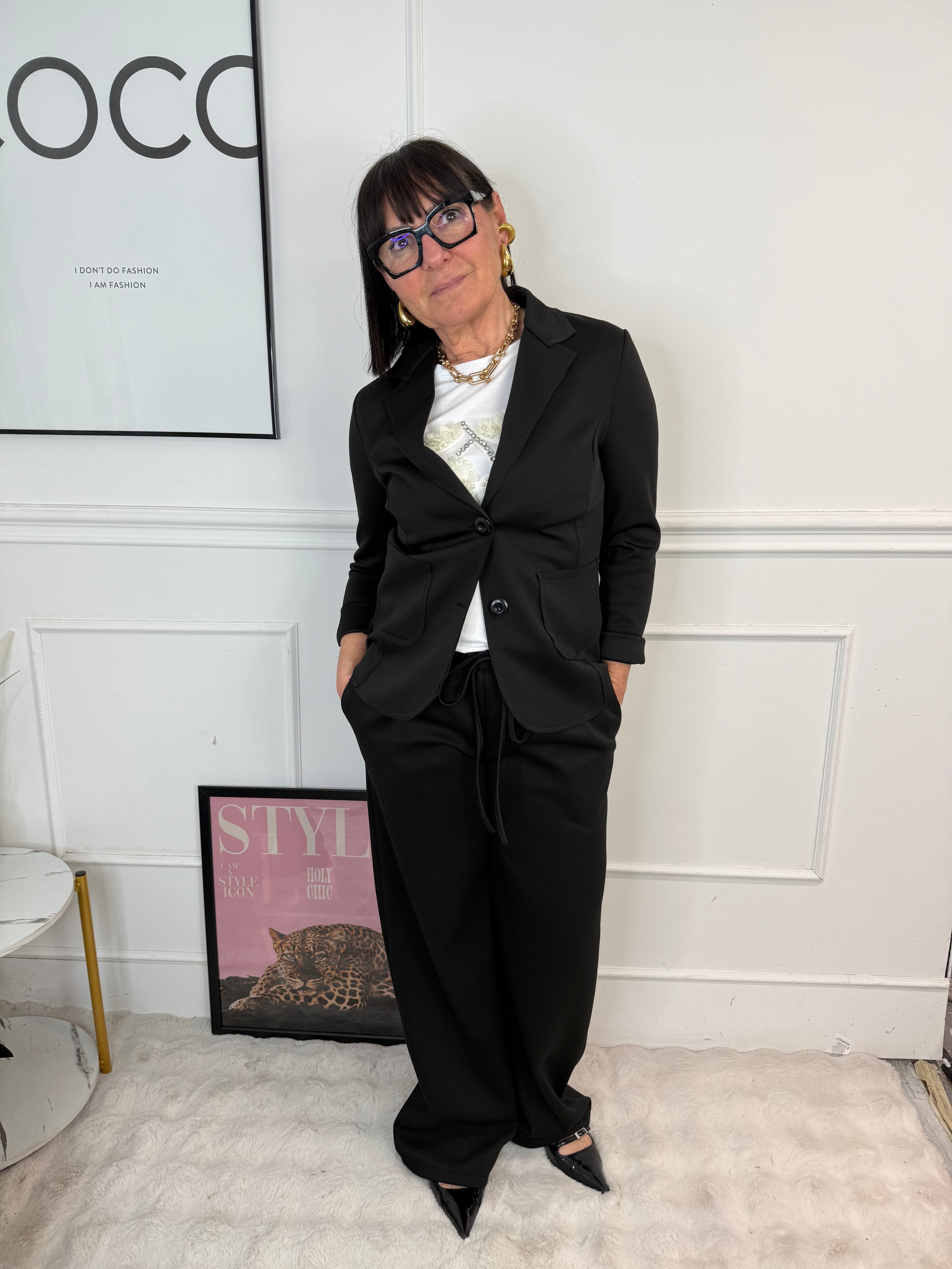 Pantalone Torino Nero