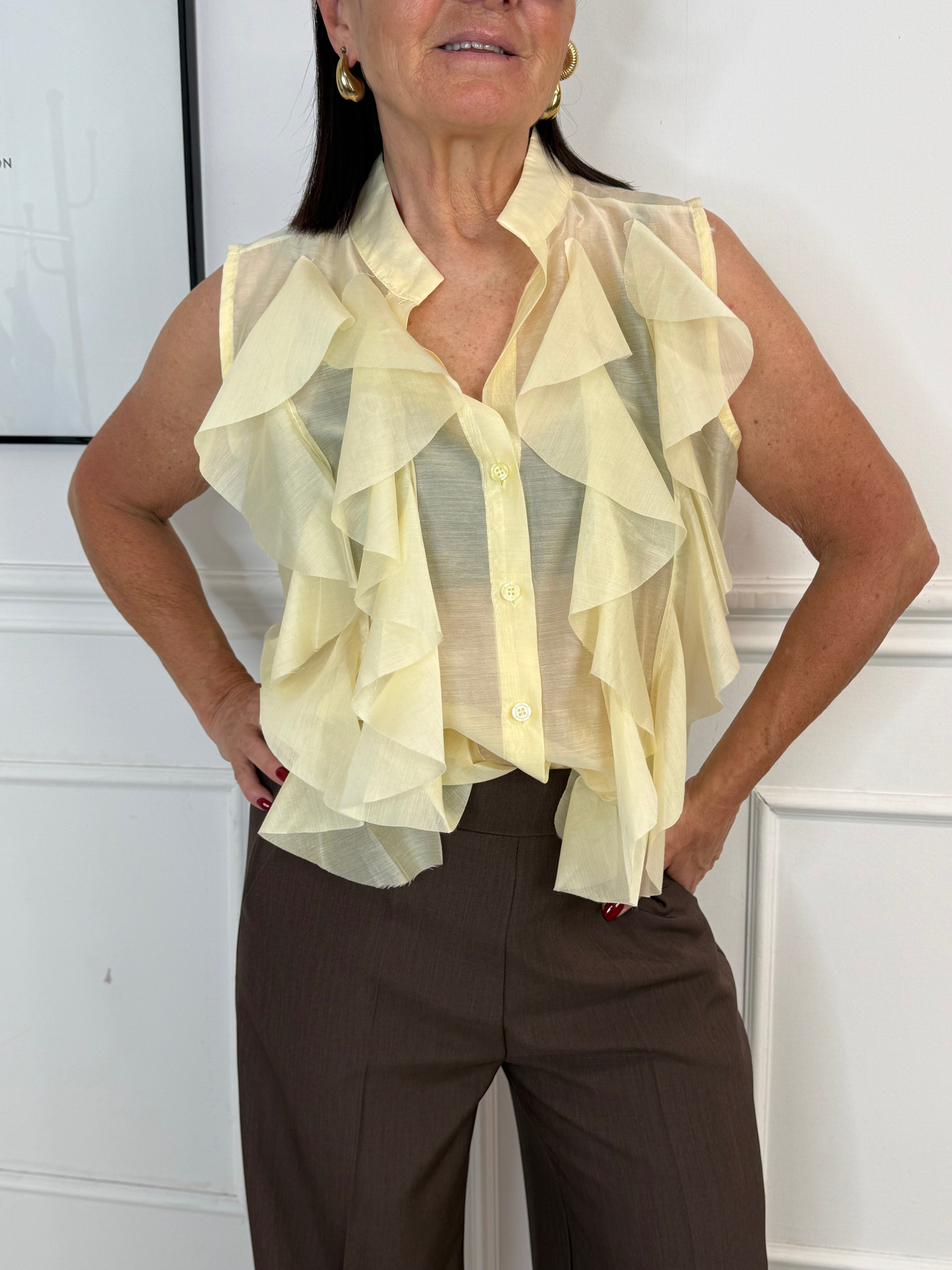 Blusa Voilà Gialla