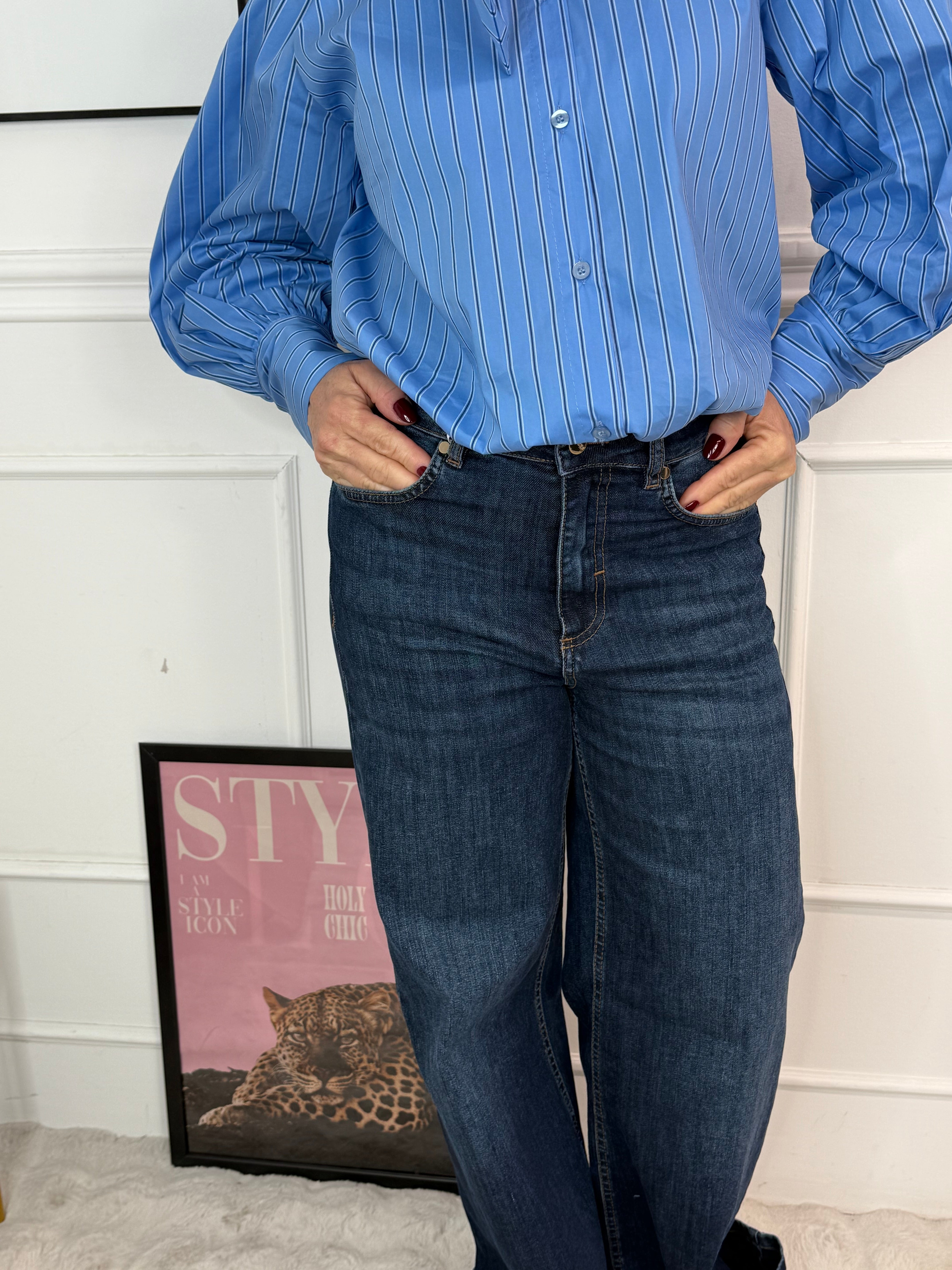 Jeans Wide Leg Nina IBlues