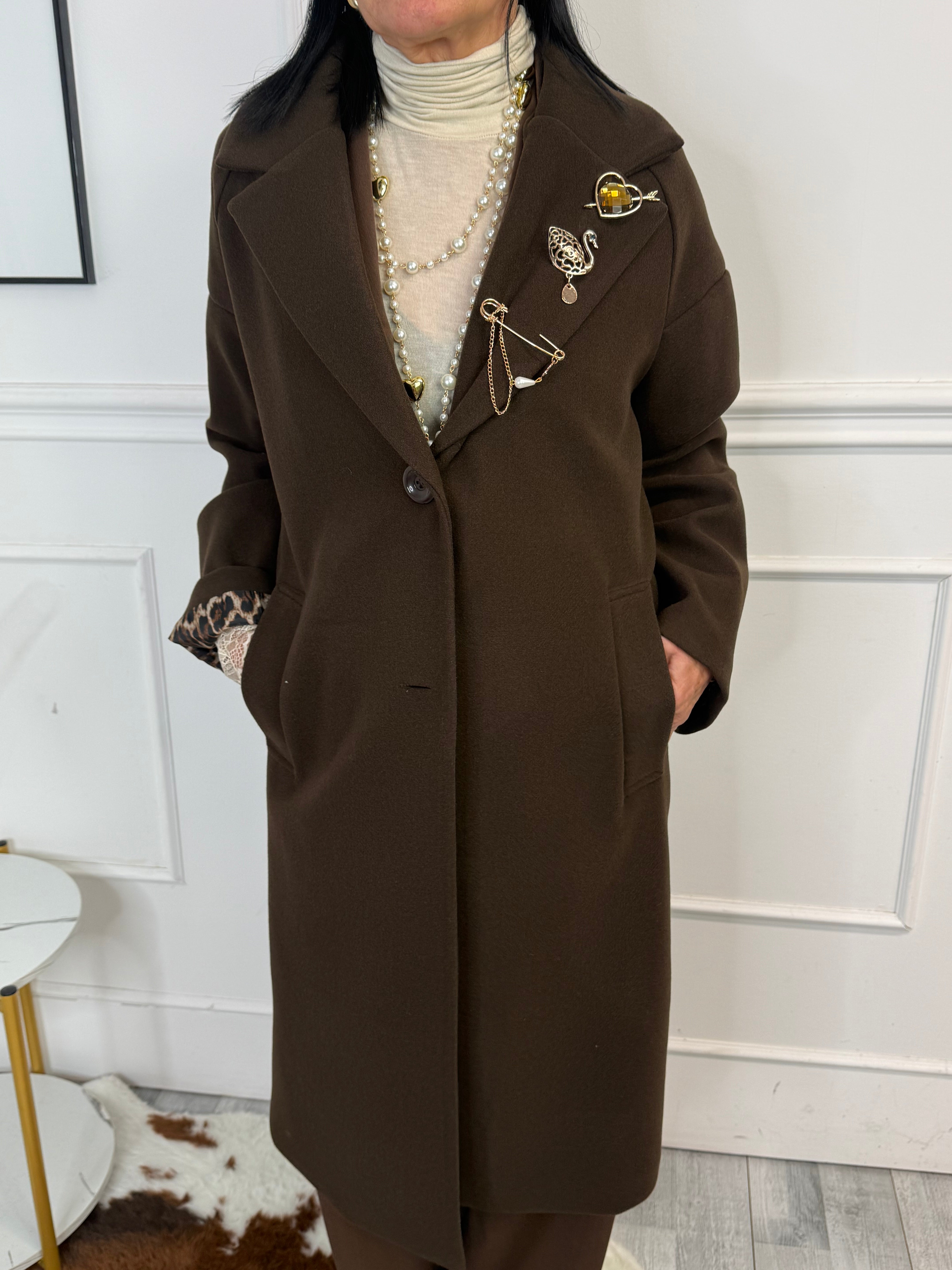 Cappotto Vogue Marrone