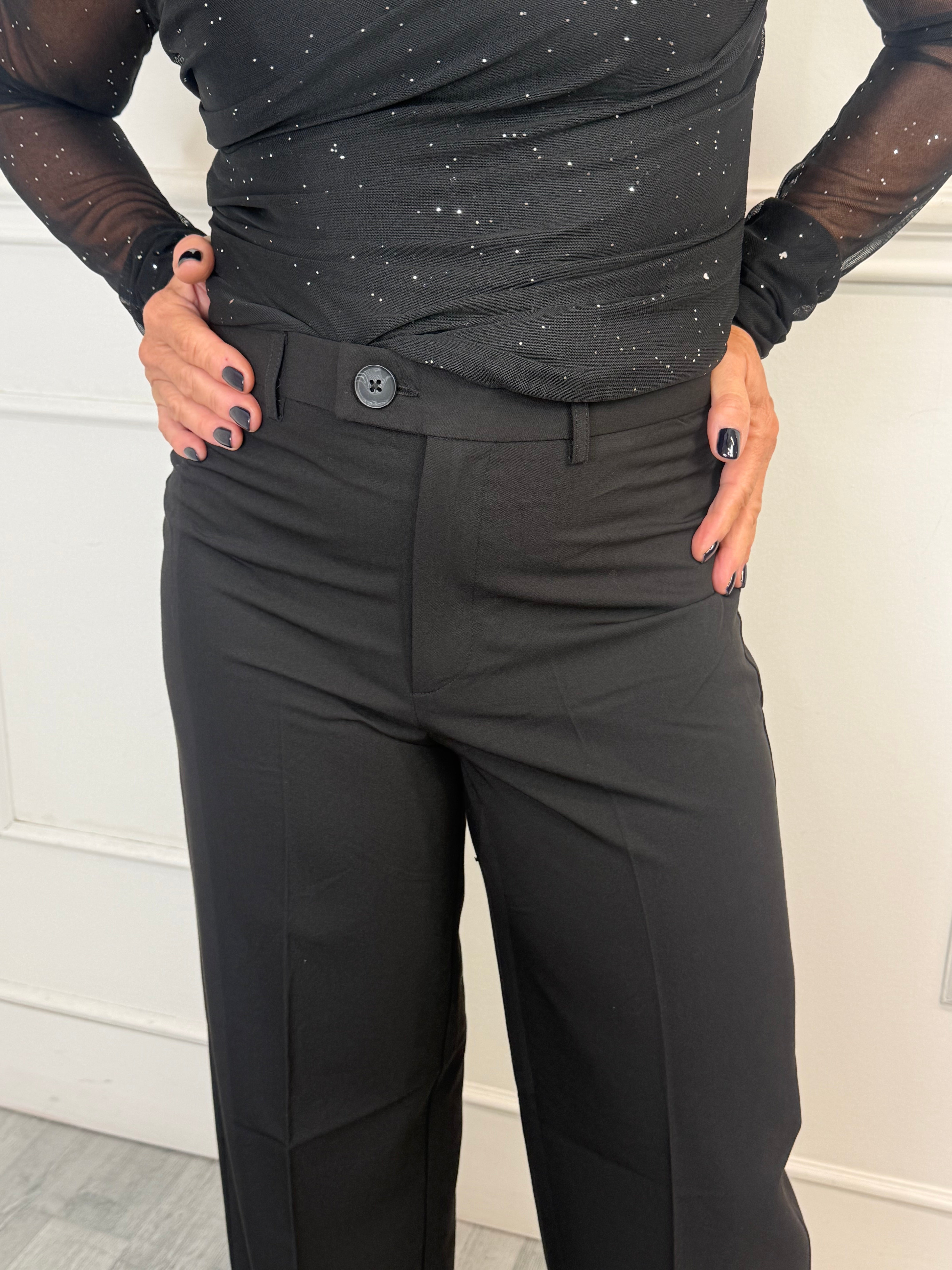 Pantalone Melania Nero