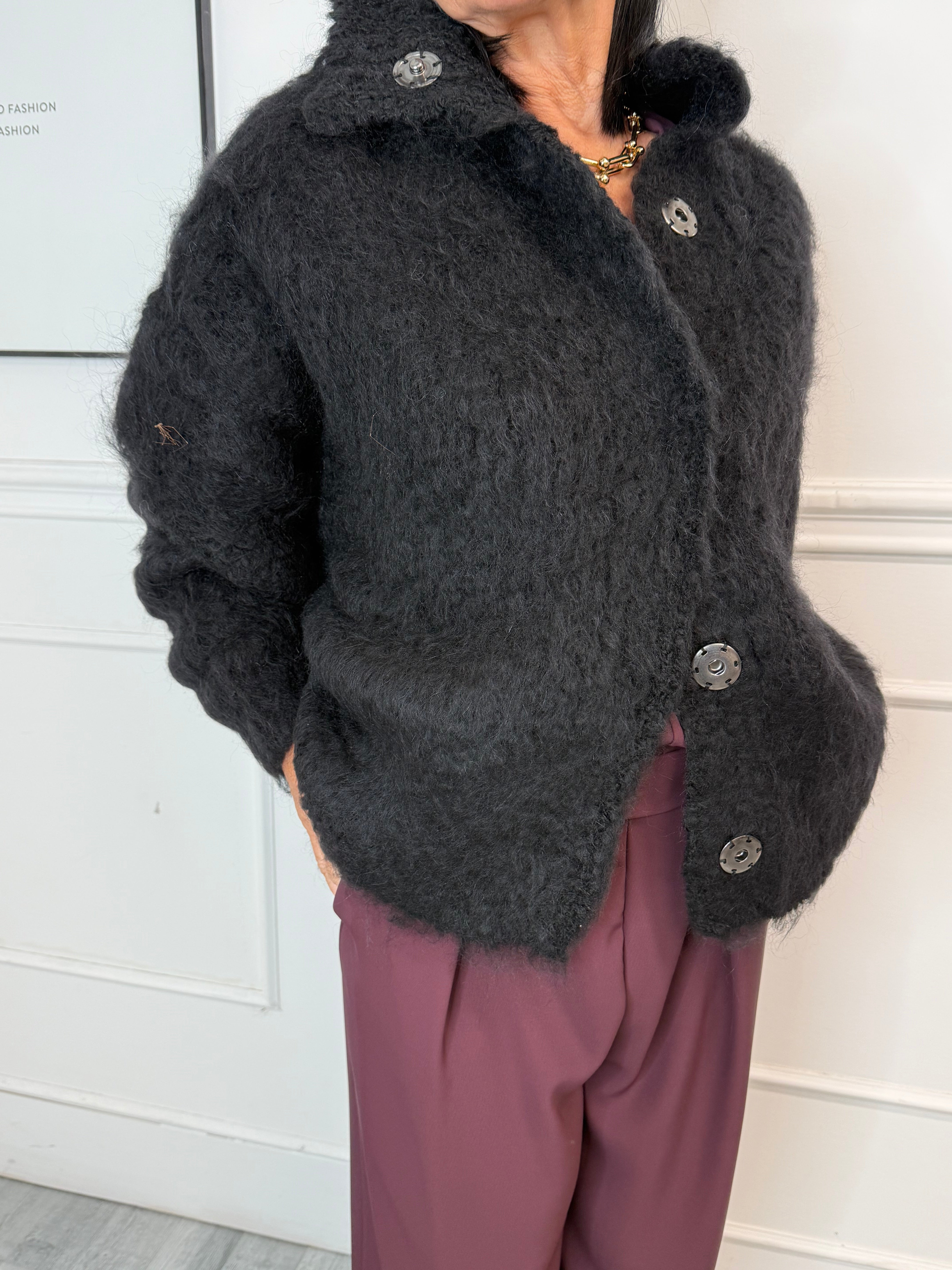 Bomber Teddy Nero Kontatto