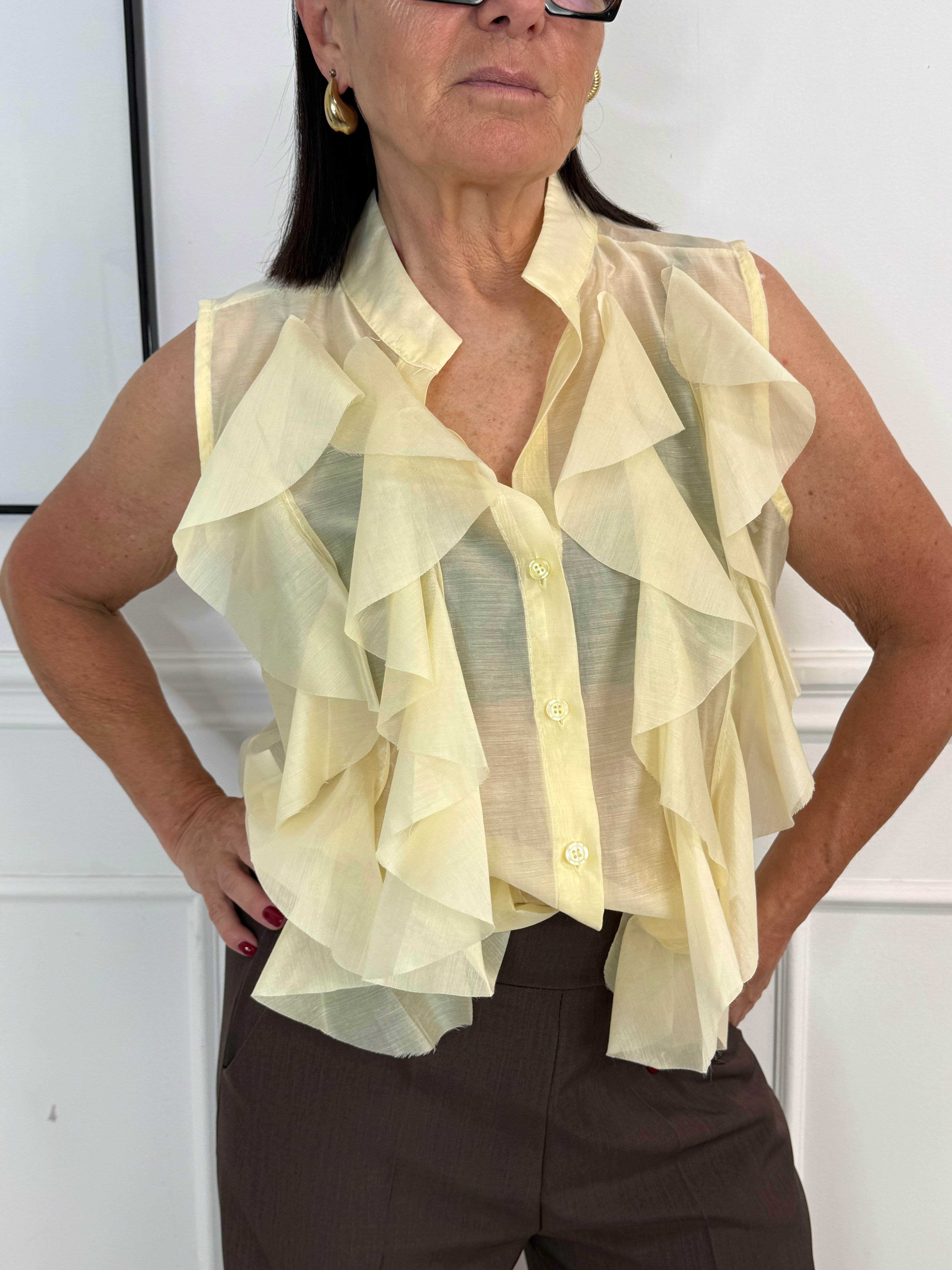 Blusa Voilà Gialla