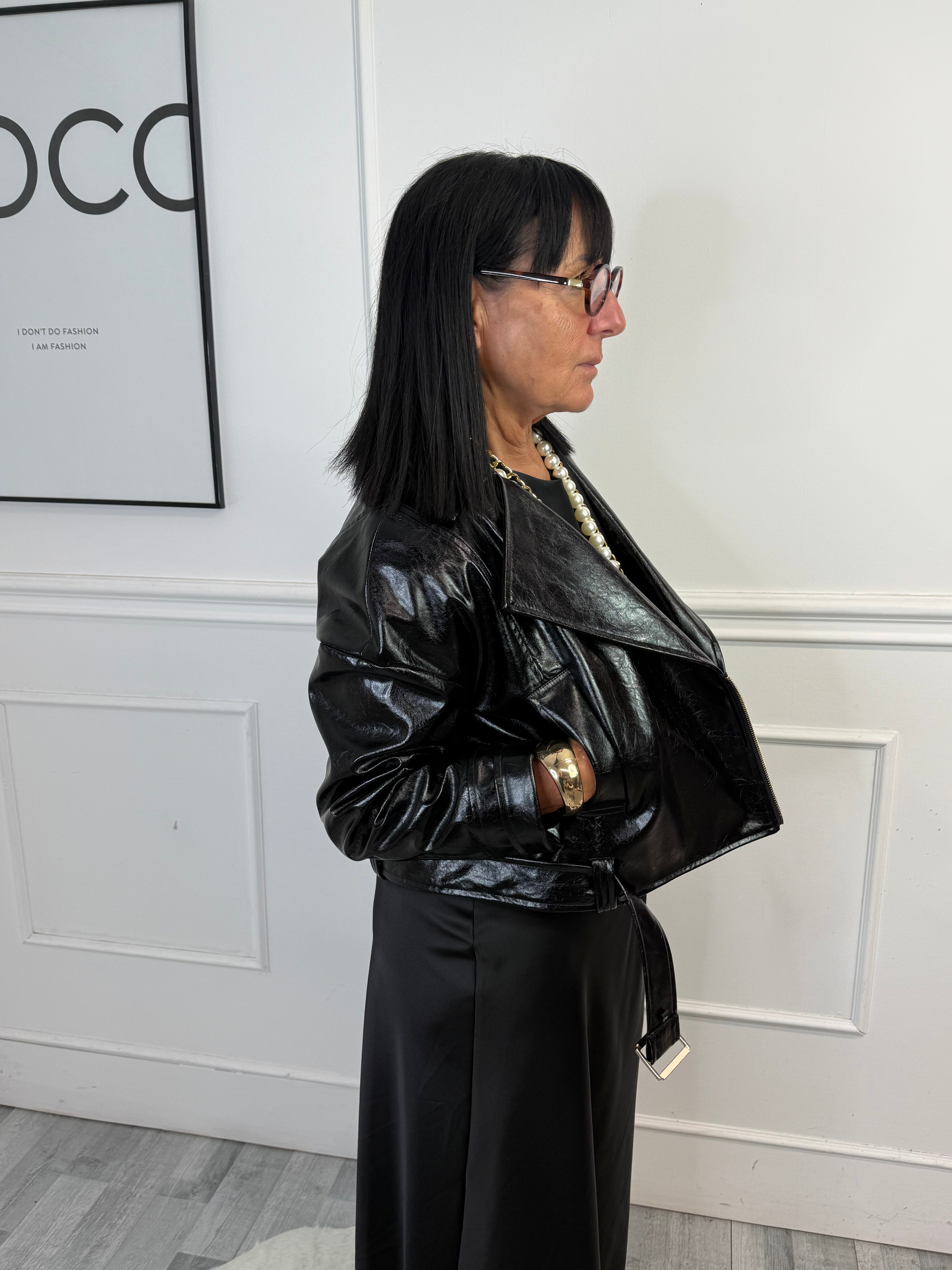 Giubbino Biker Nero LiuJo