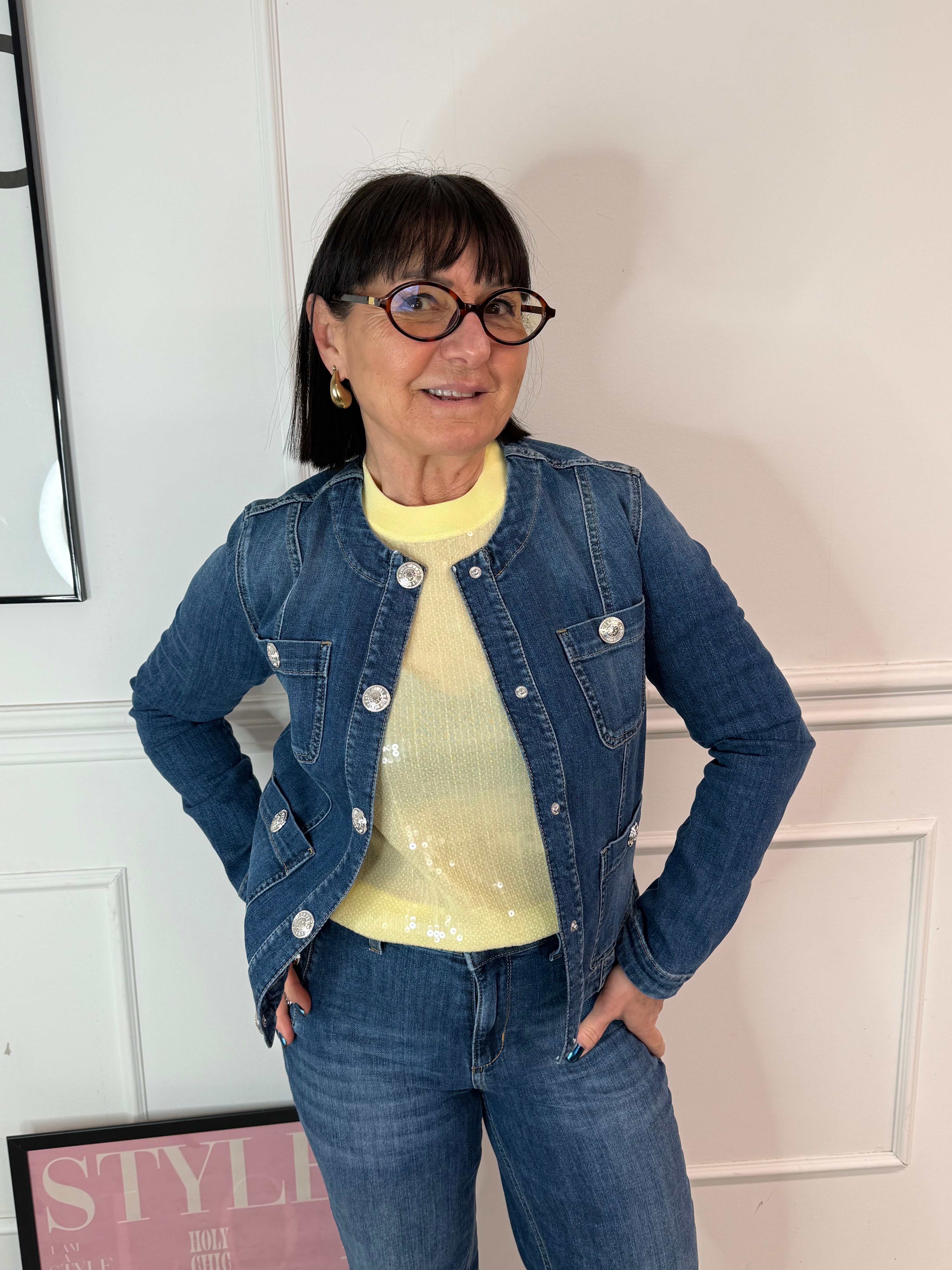 Giacca Denim Bottom LiuJo