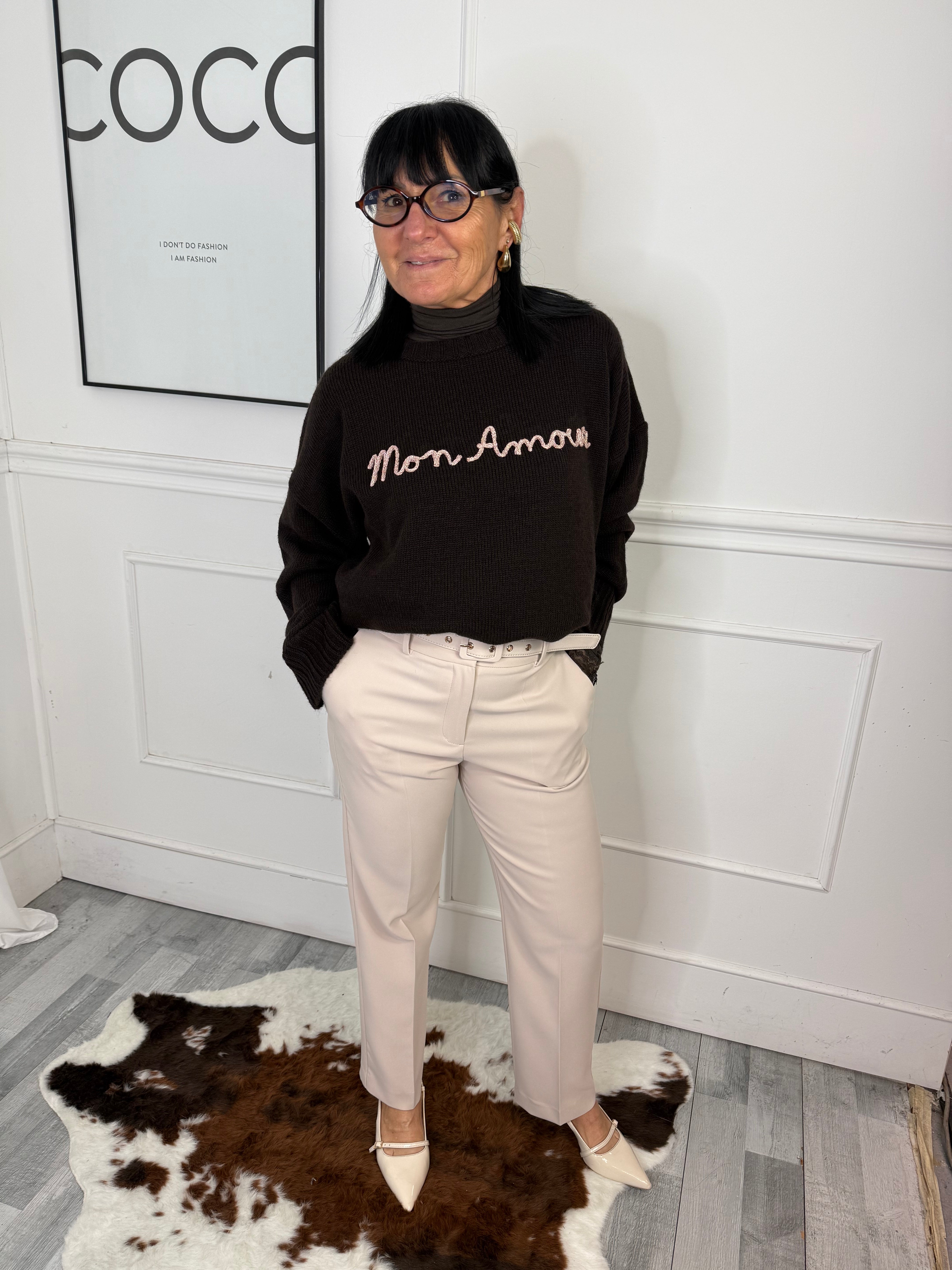 Pantalone Taty Avorio