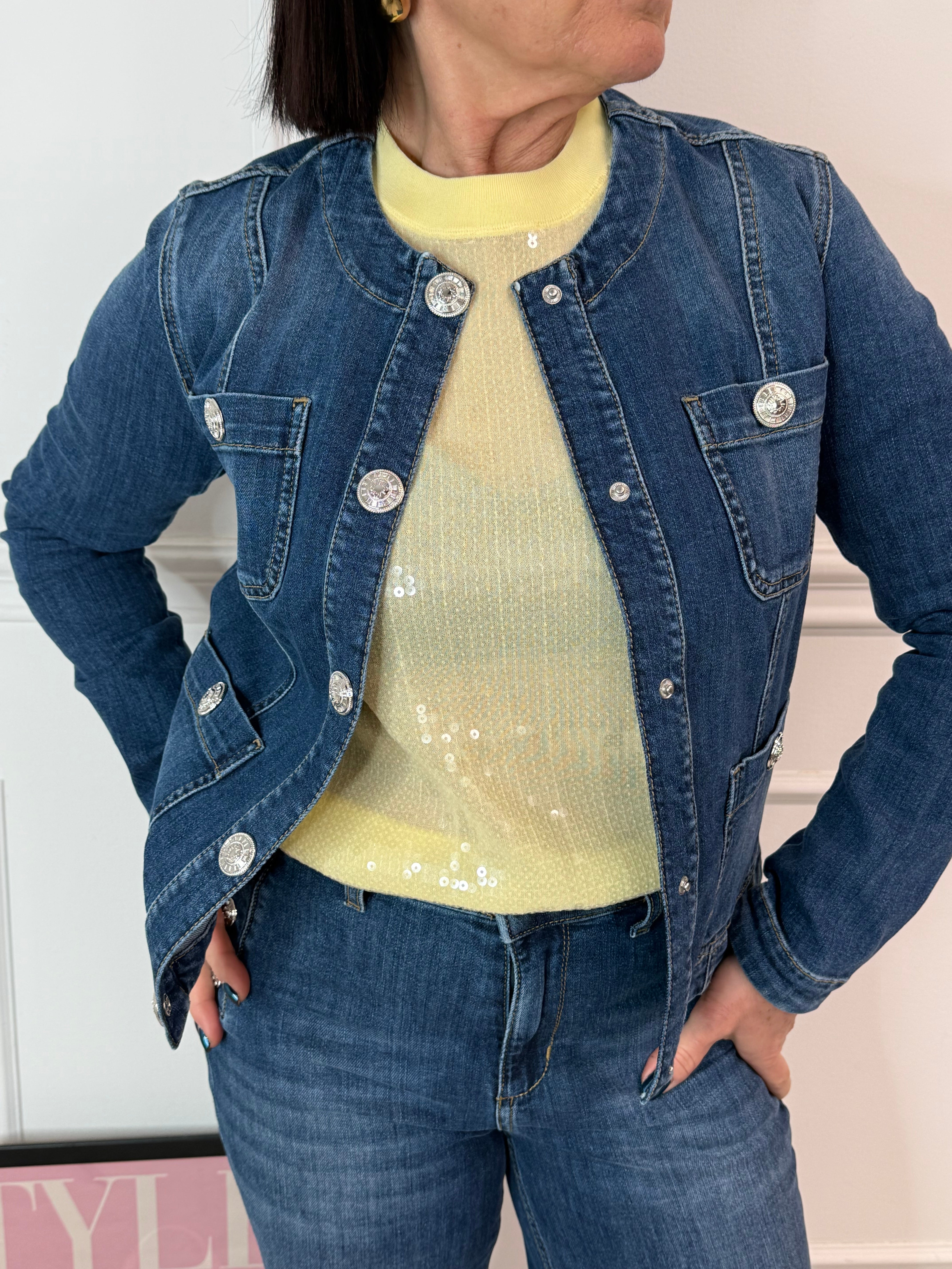 Giacca Denim Bottom LiuJo