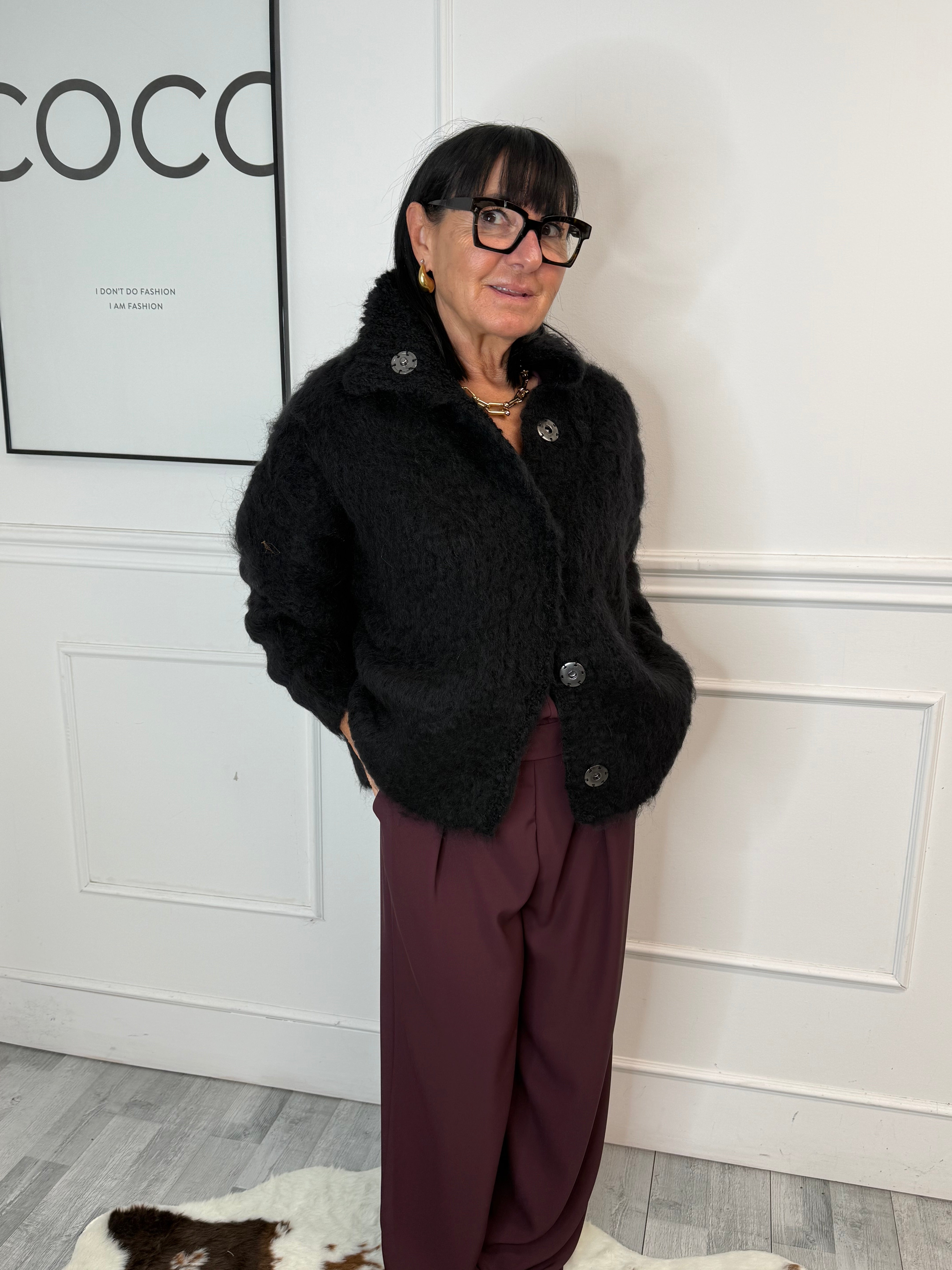 Bomber Teddy Nero Kontatto