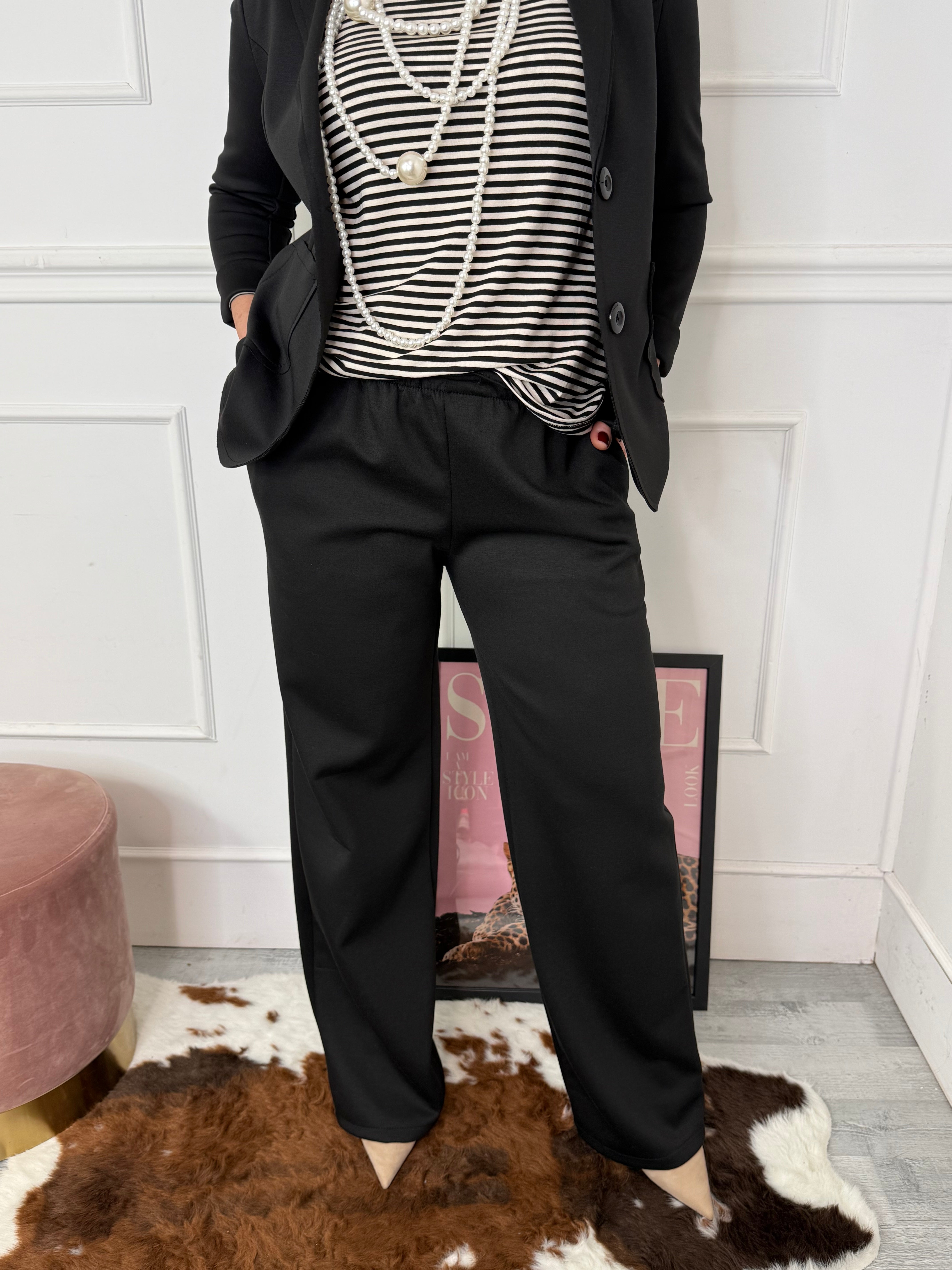 Pantalone Torino Nero