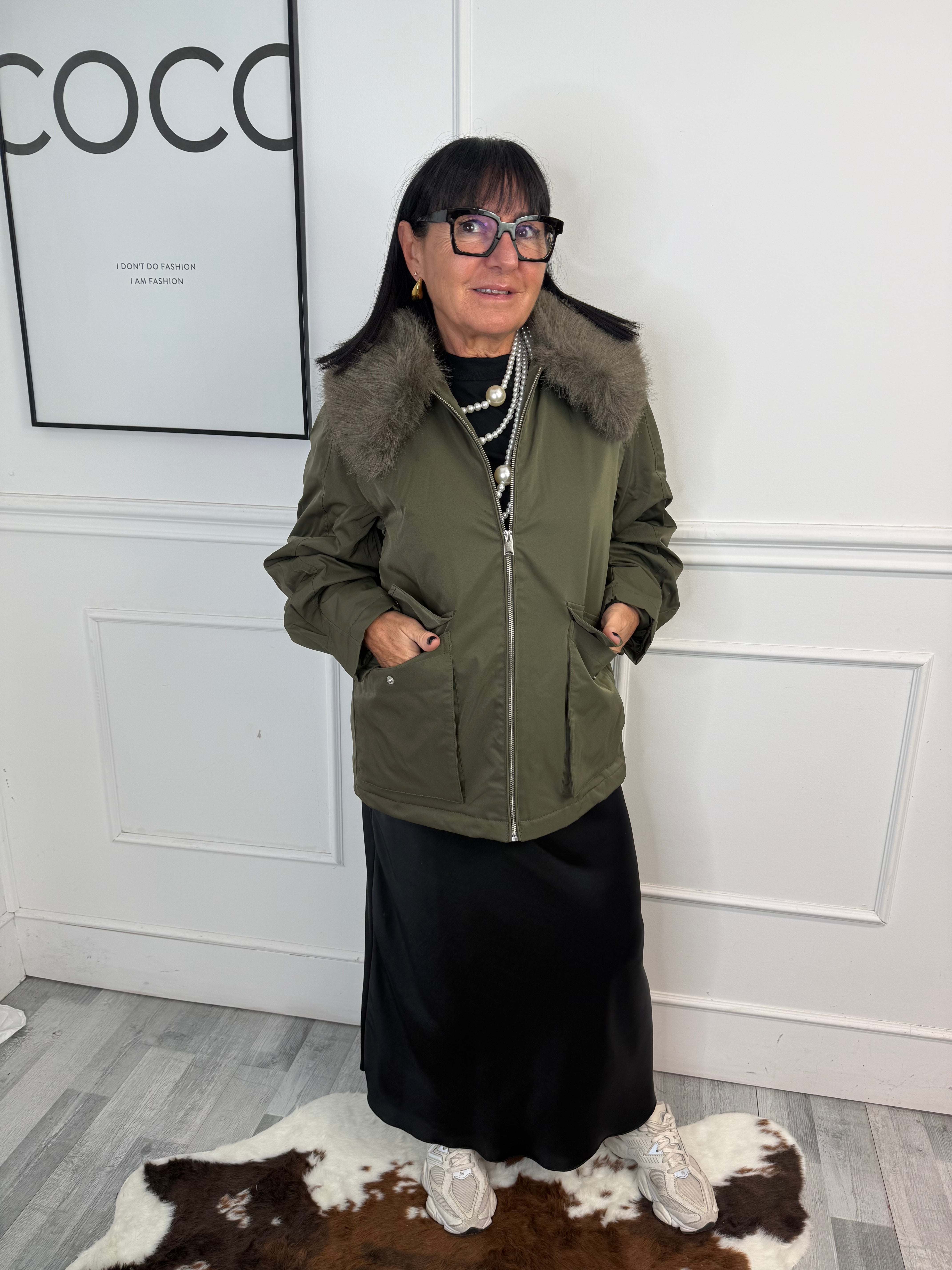 Giubbino Fly Verde Militare