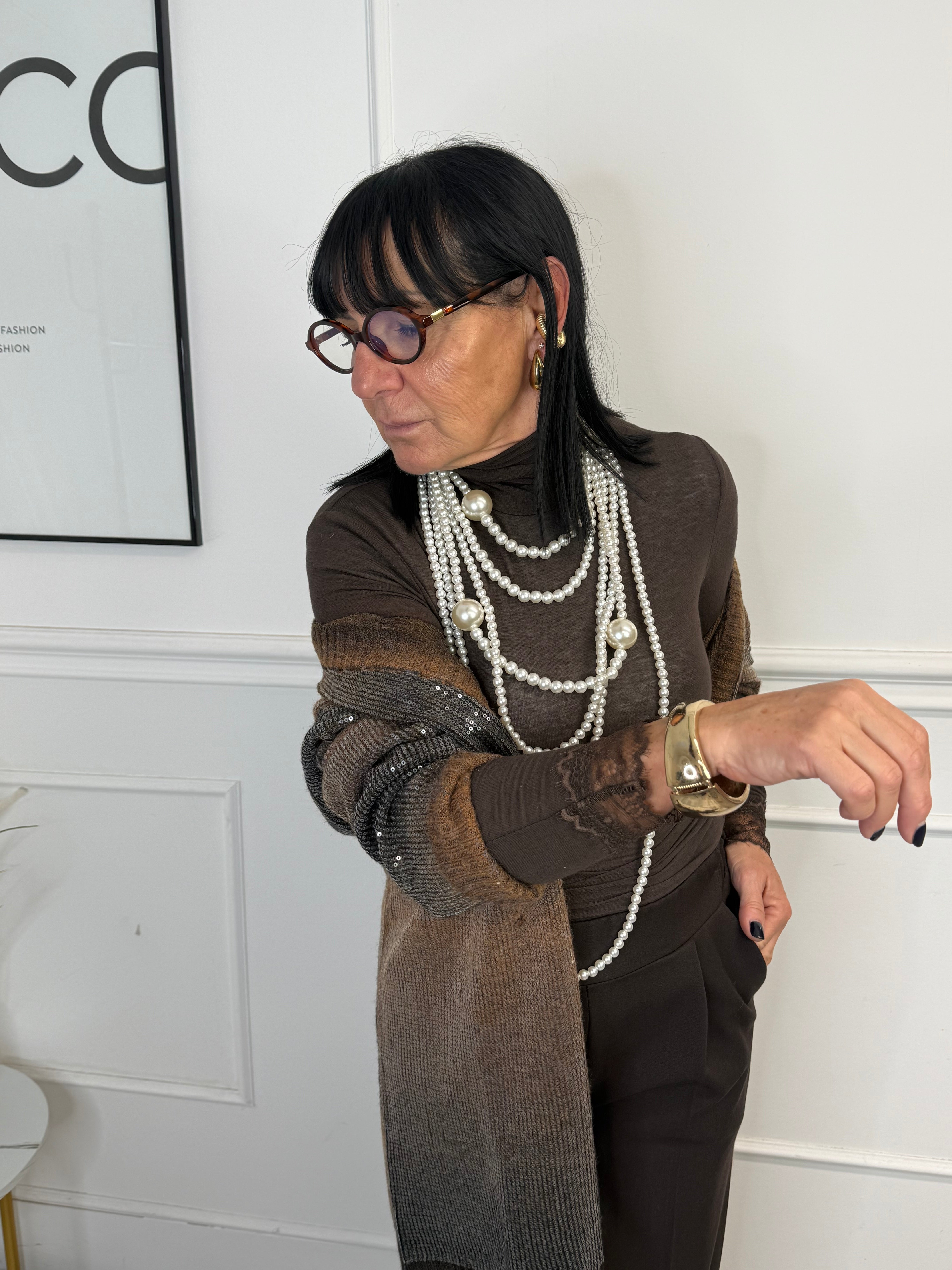 Cashmiretta Sofia Marrone