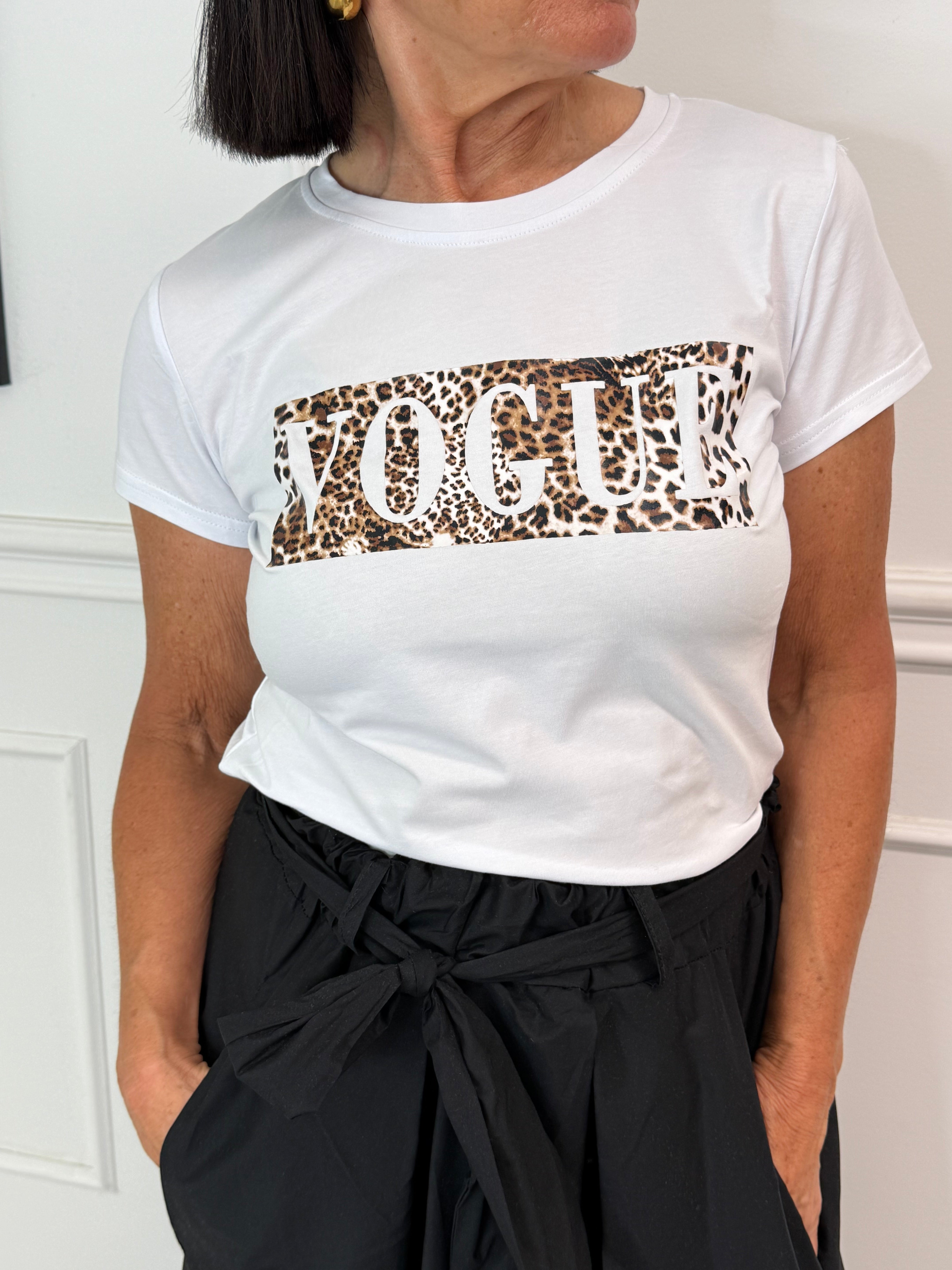 T-shirt Leopard