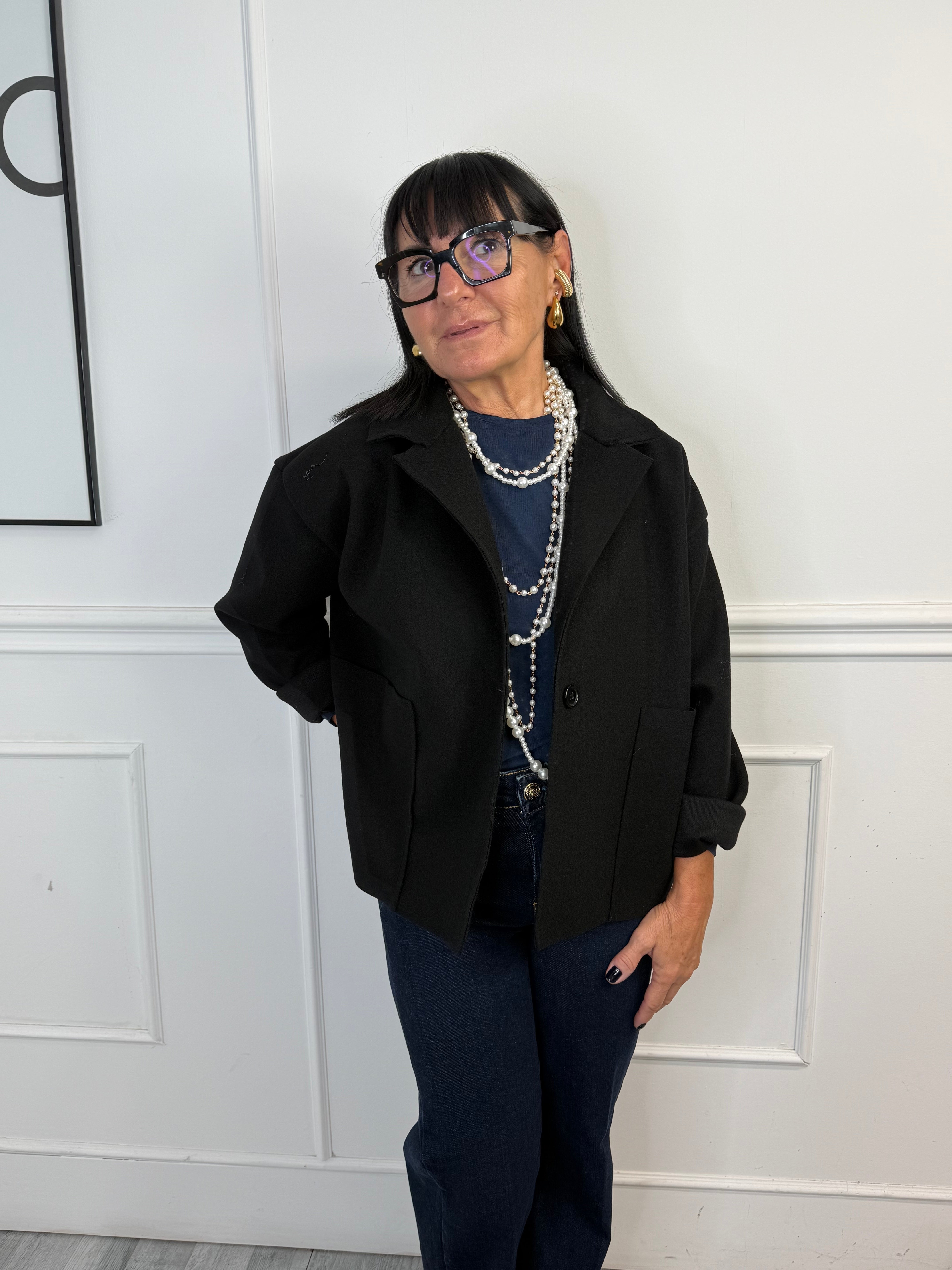 Giubbino Sporty Nero