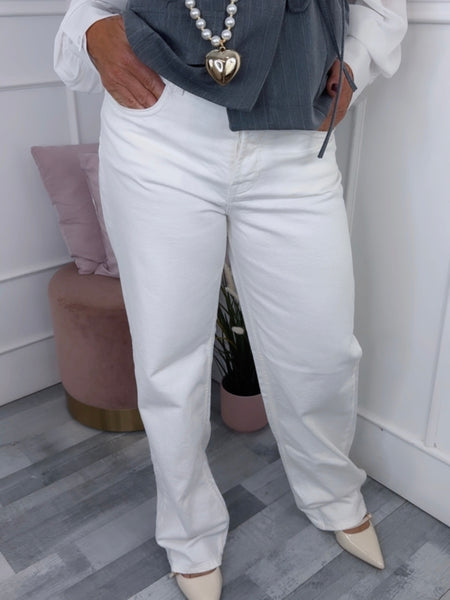 Jeans Straight LiuJo Bianco