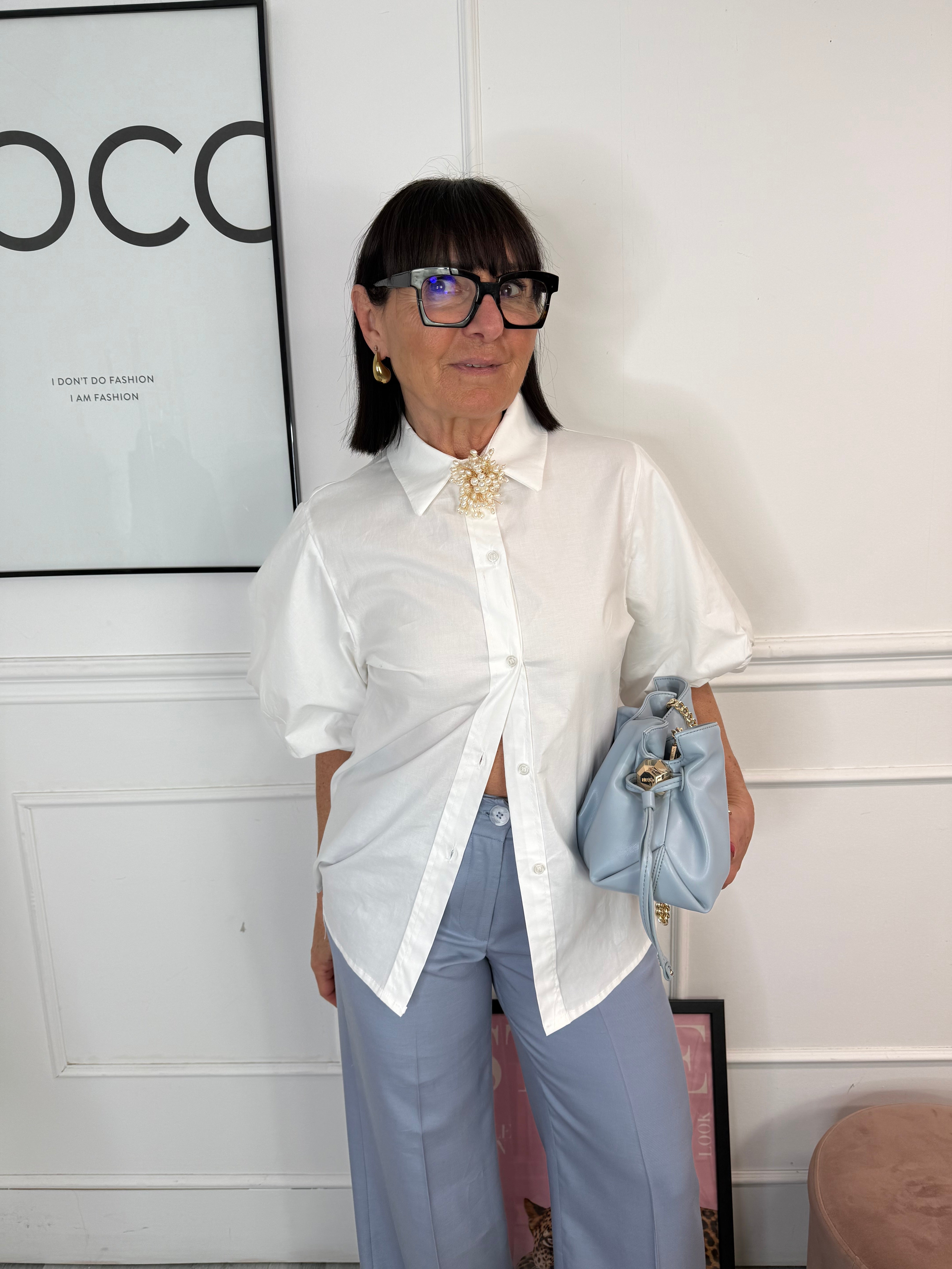 Camicia Bon Bon Bianca