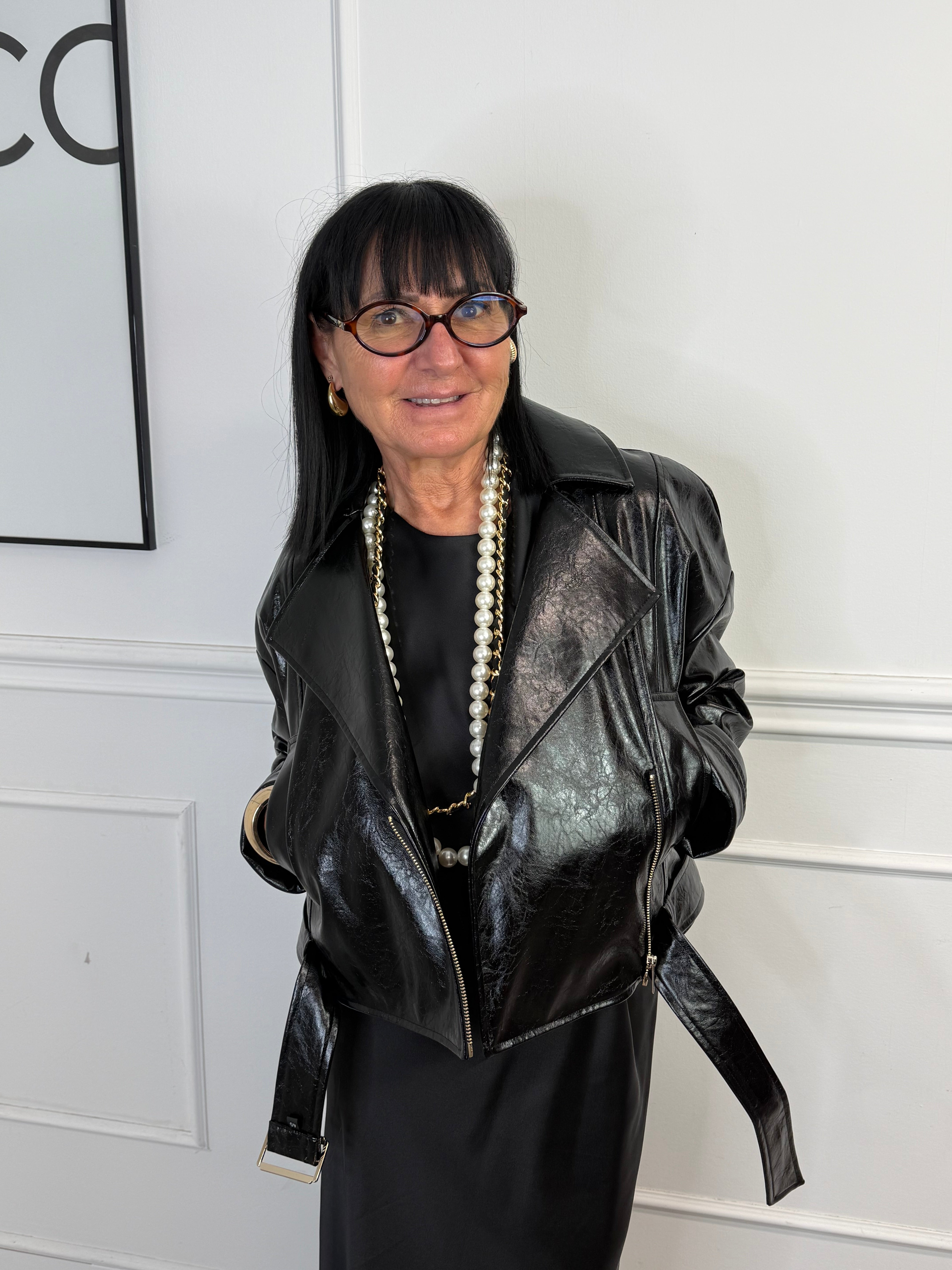 Giubbino Biker Nero LiuJo