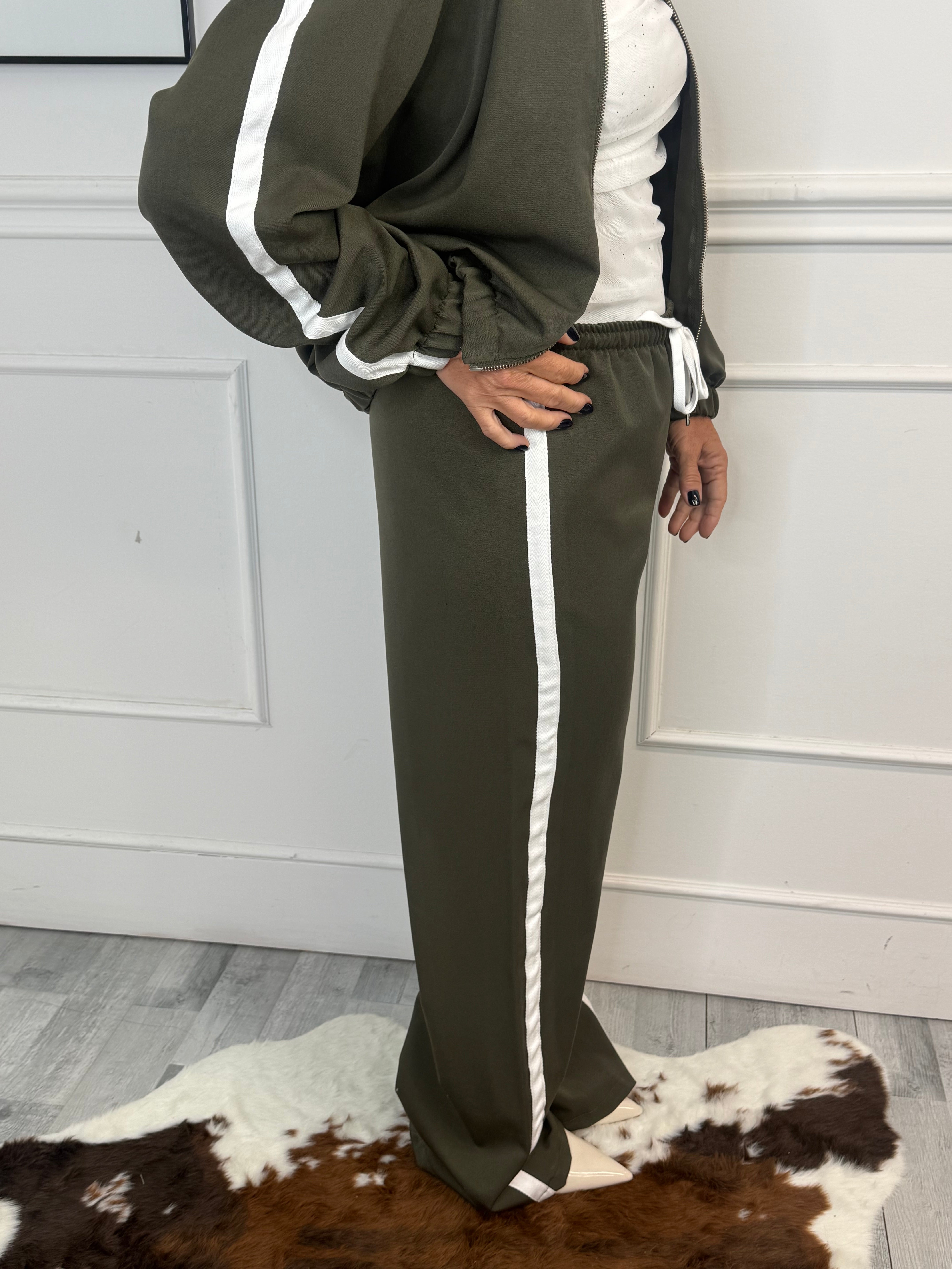 Tuta Jogger Verde Militare