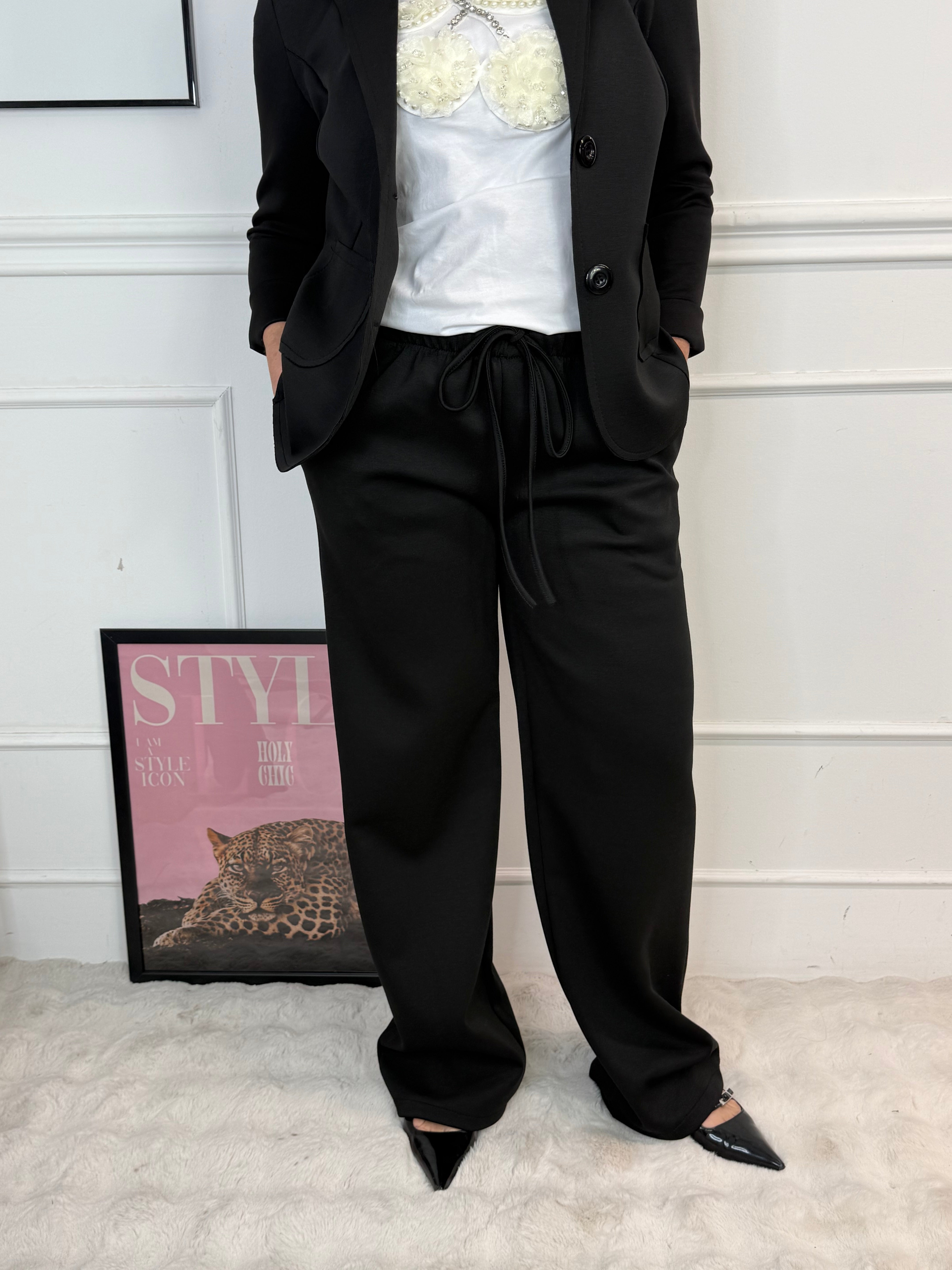 Pantalone Torino Nero