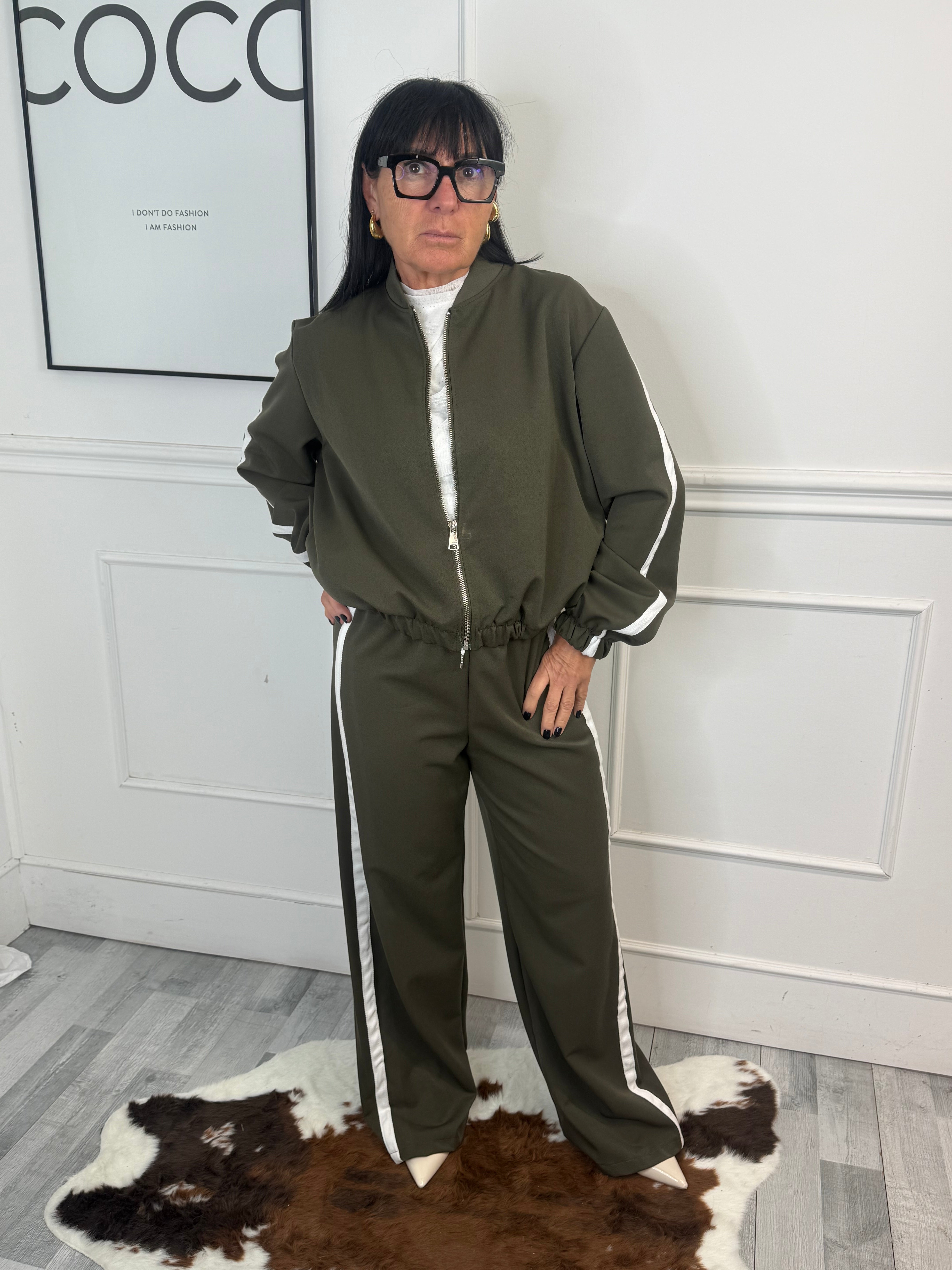 Tuta Jogger Verde Militare