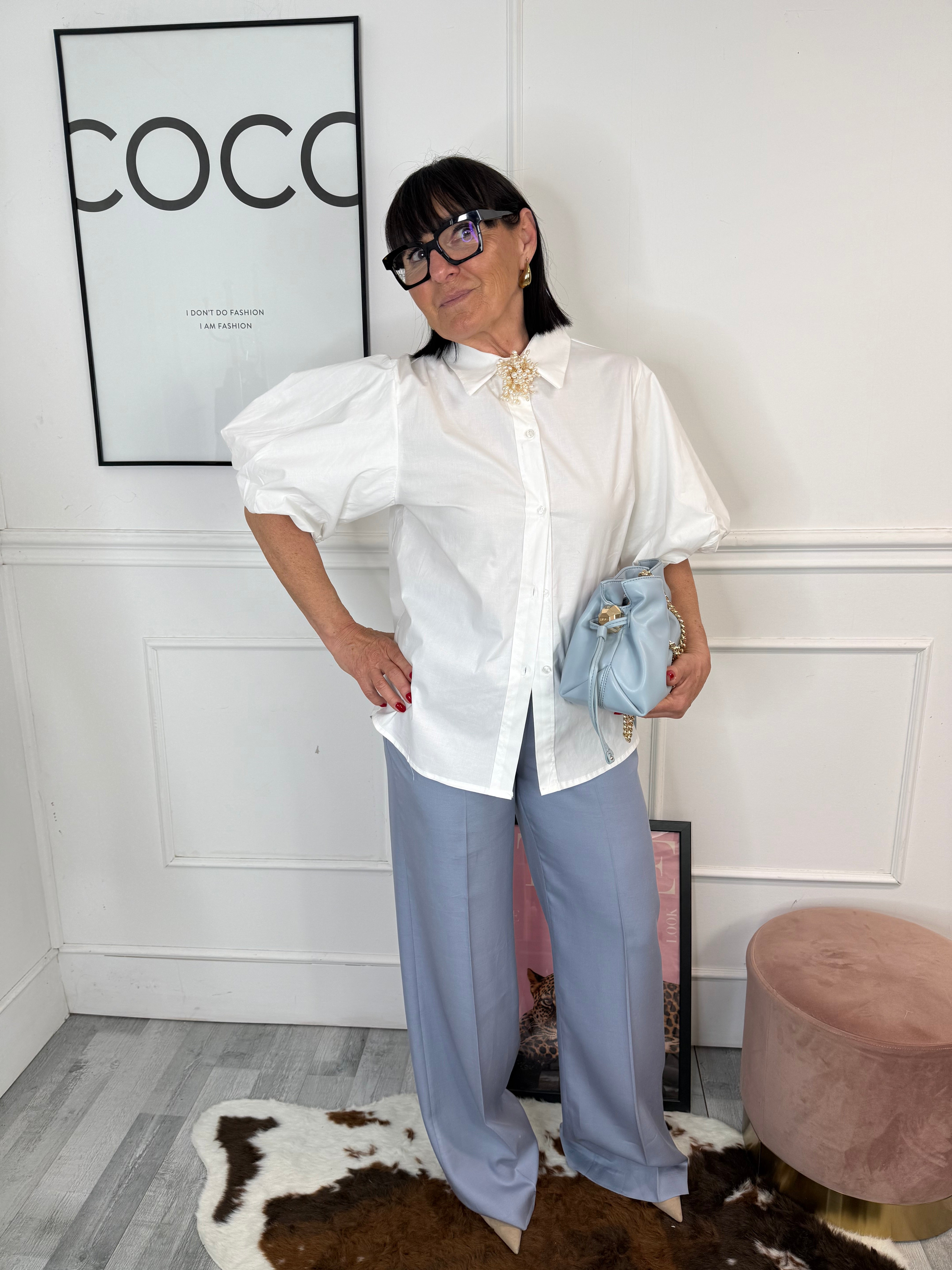 Camicia Bon Bon Bianca