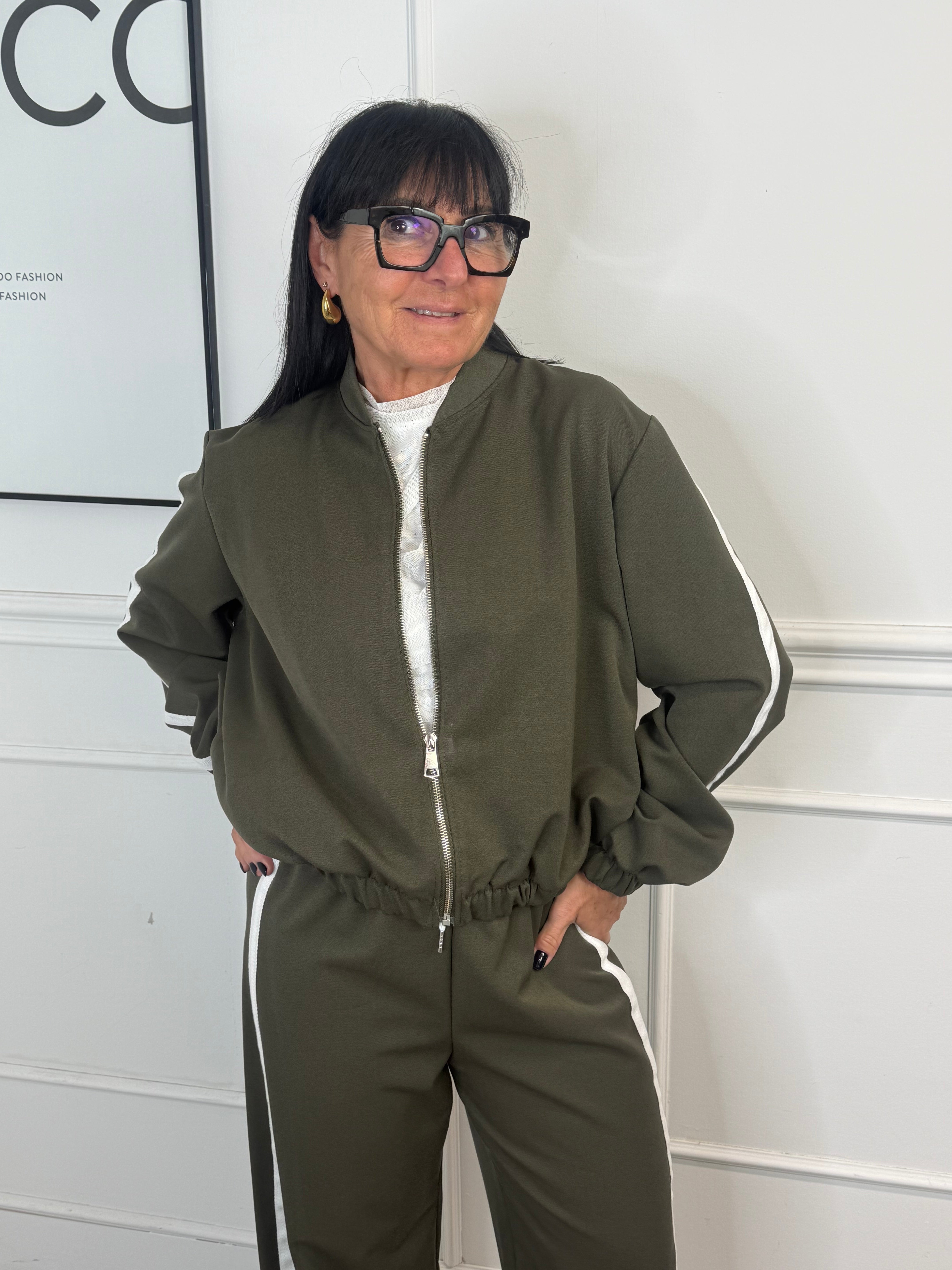 Tuta Jogger Verde Militare