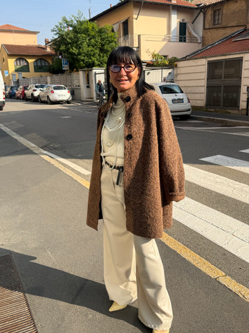 Cappotto Glam Marrone
