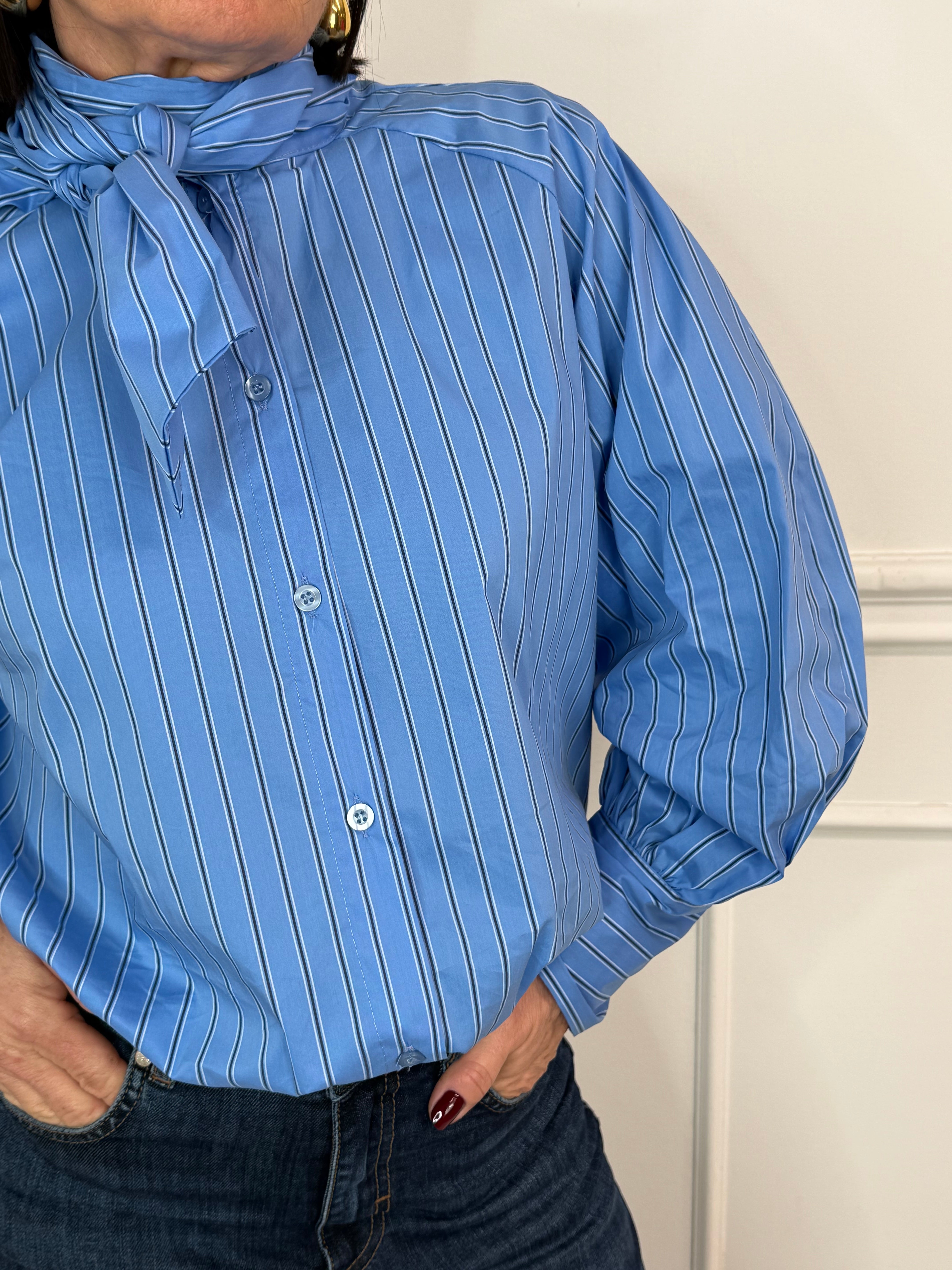 Camicia Bon Bon Azzurra