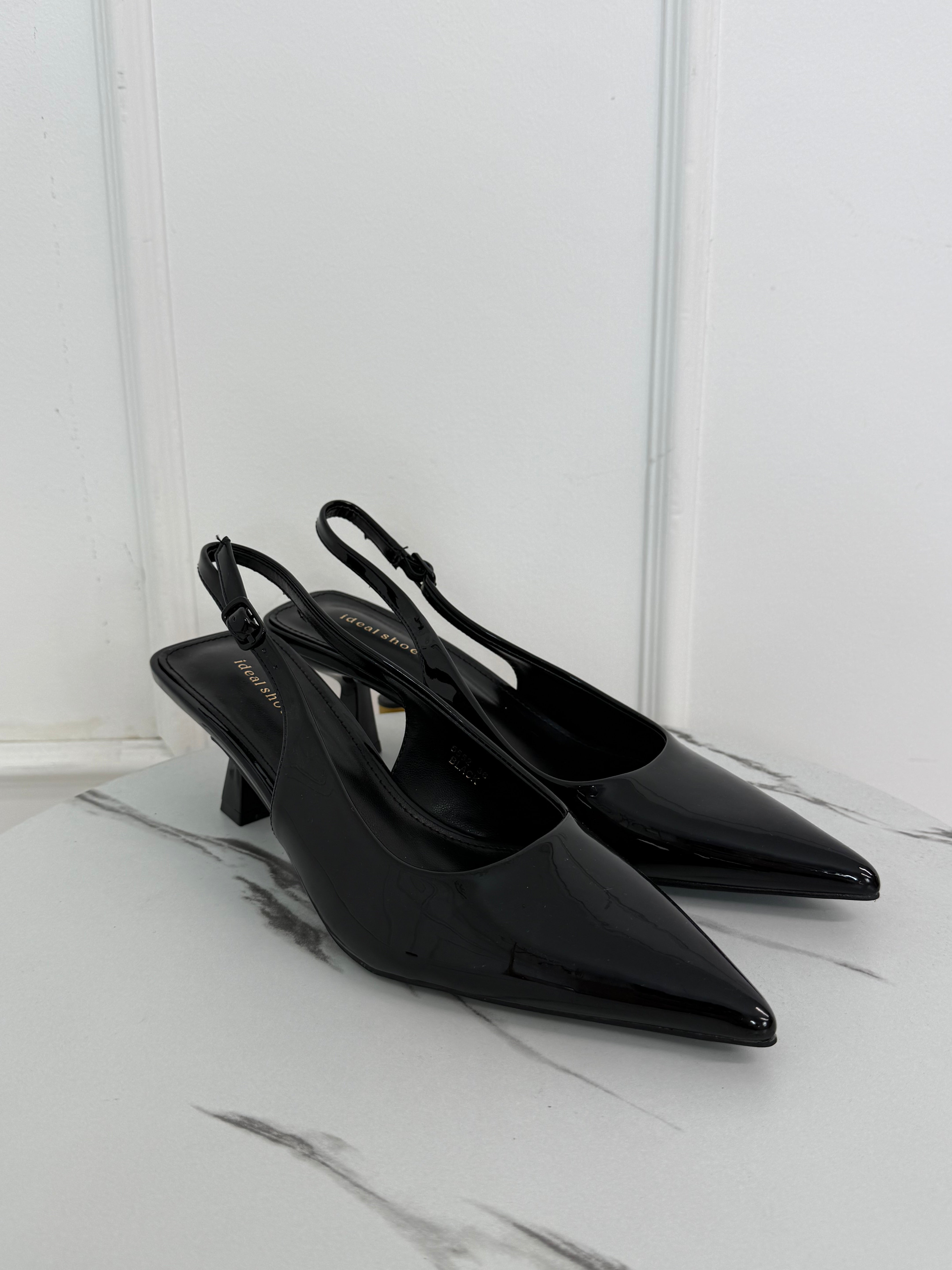 Slingback Color Nere