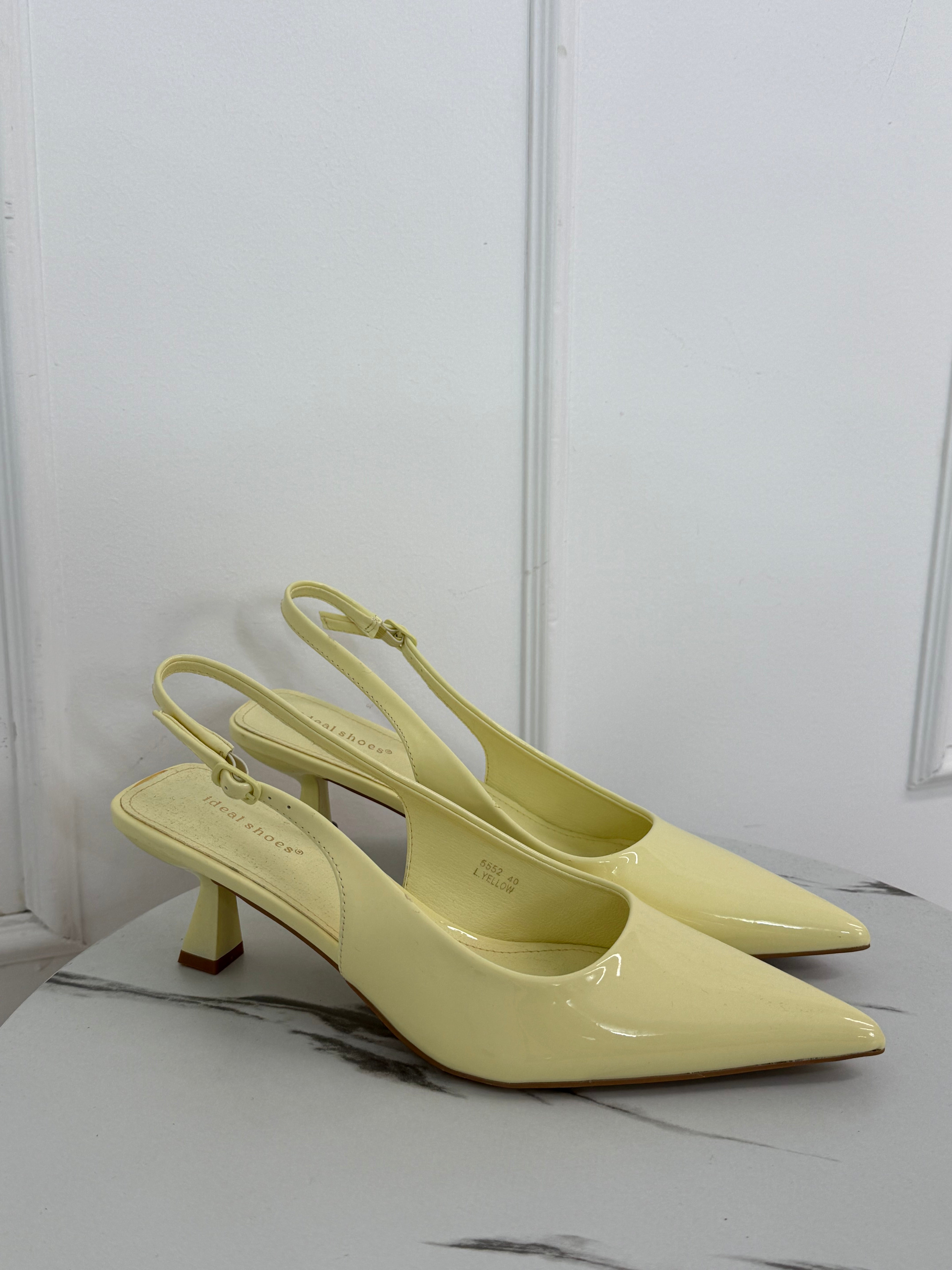 Slingback Color Giallo