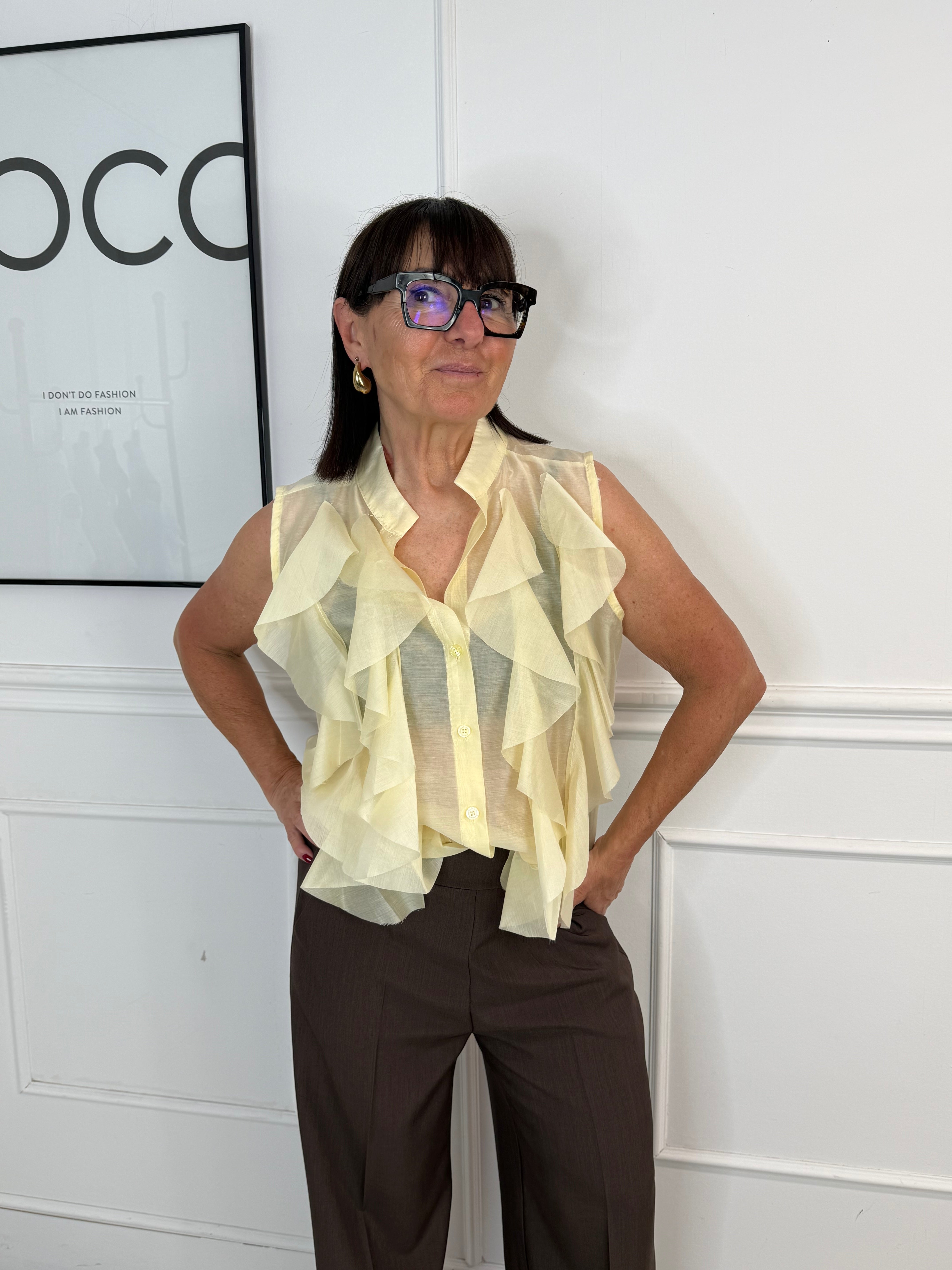 Blusa Voilà Gialla