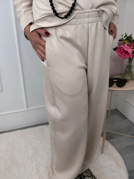 Tuta Sparkly Beige