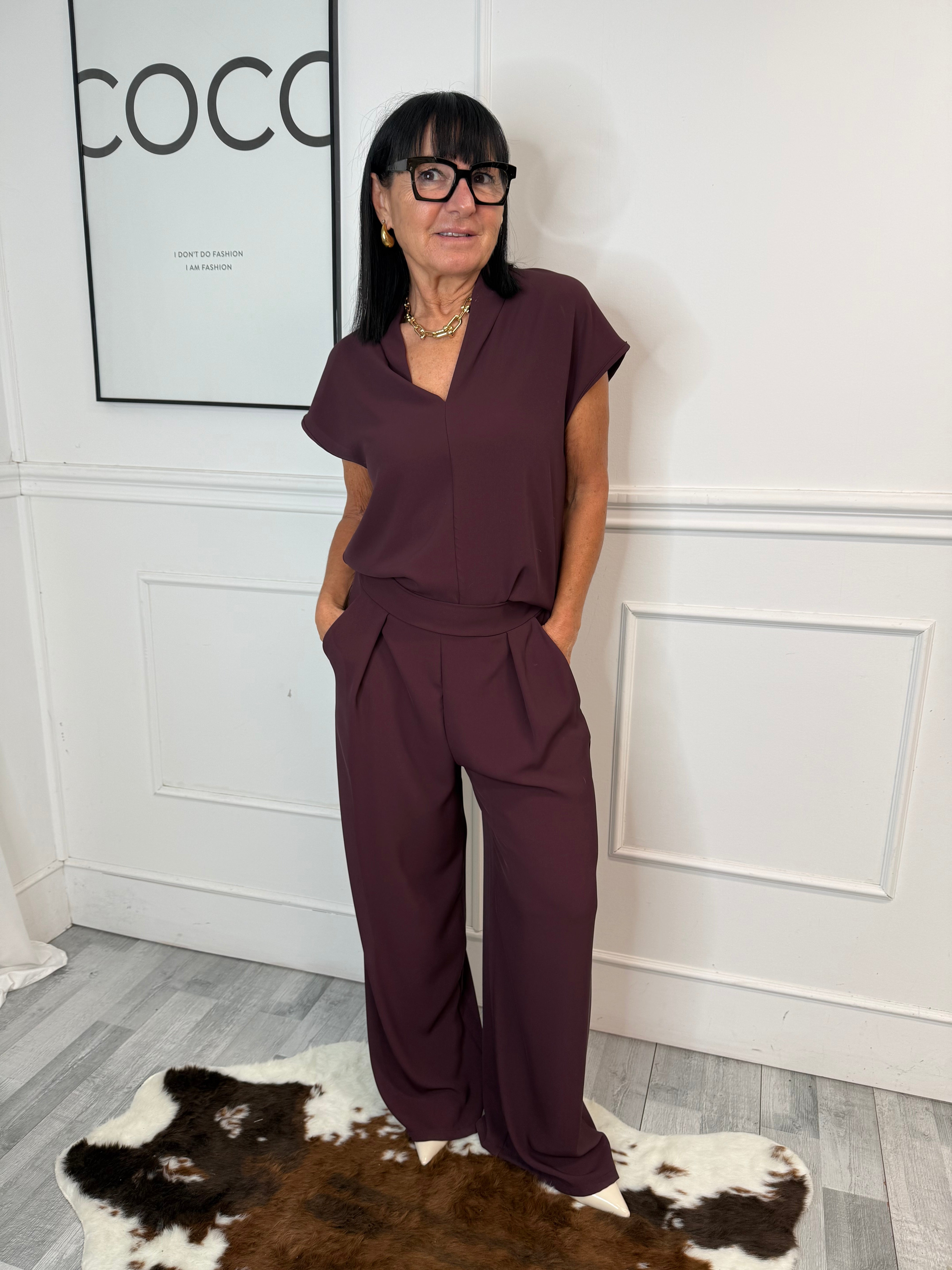 Completo Vulcano Bordeaux