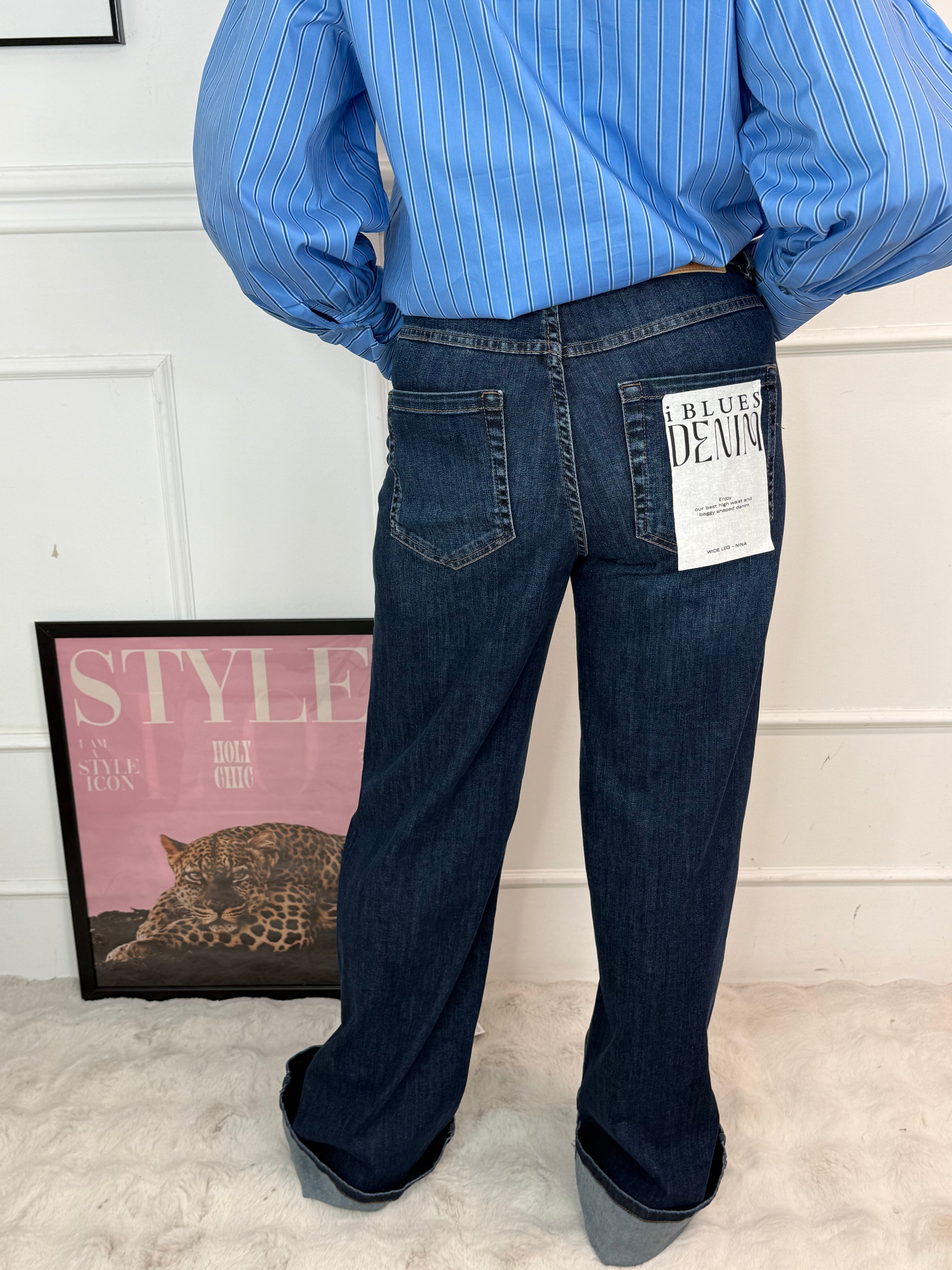 Jeans Wide Leg Nina IBlues