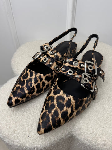 Ballerine Fibbie Maculate