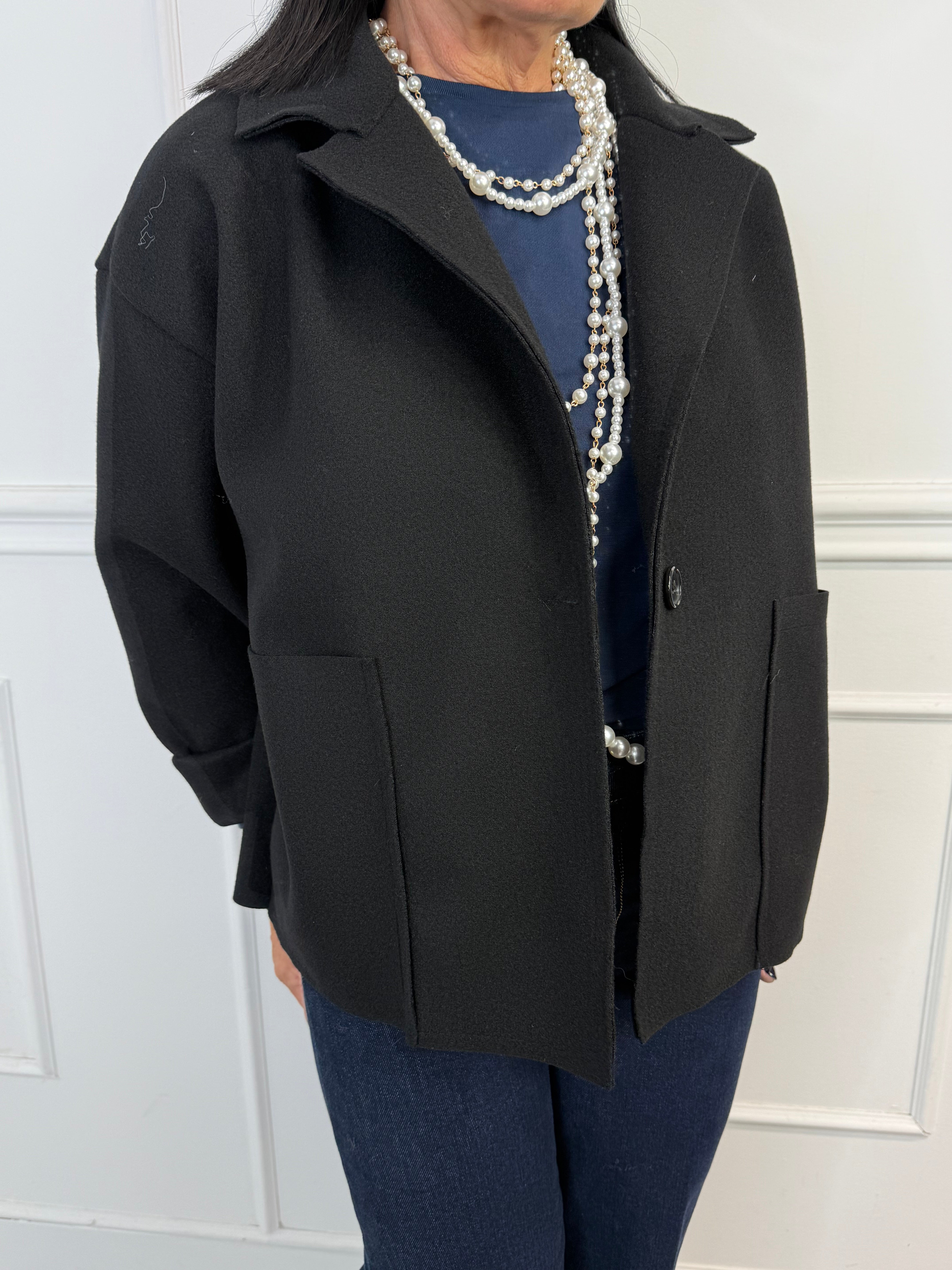 Giubbino Sporty Nero