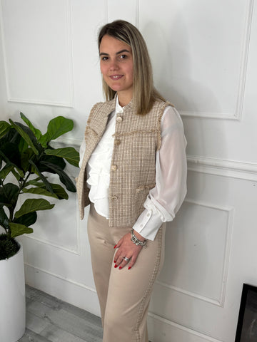 Pantalone Sole Beige