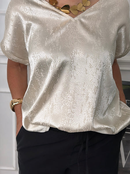 Blusa Amalia Avorio